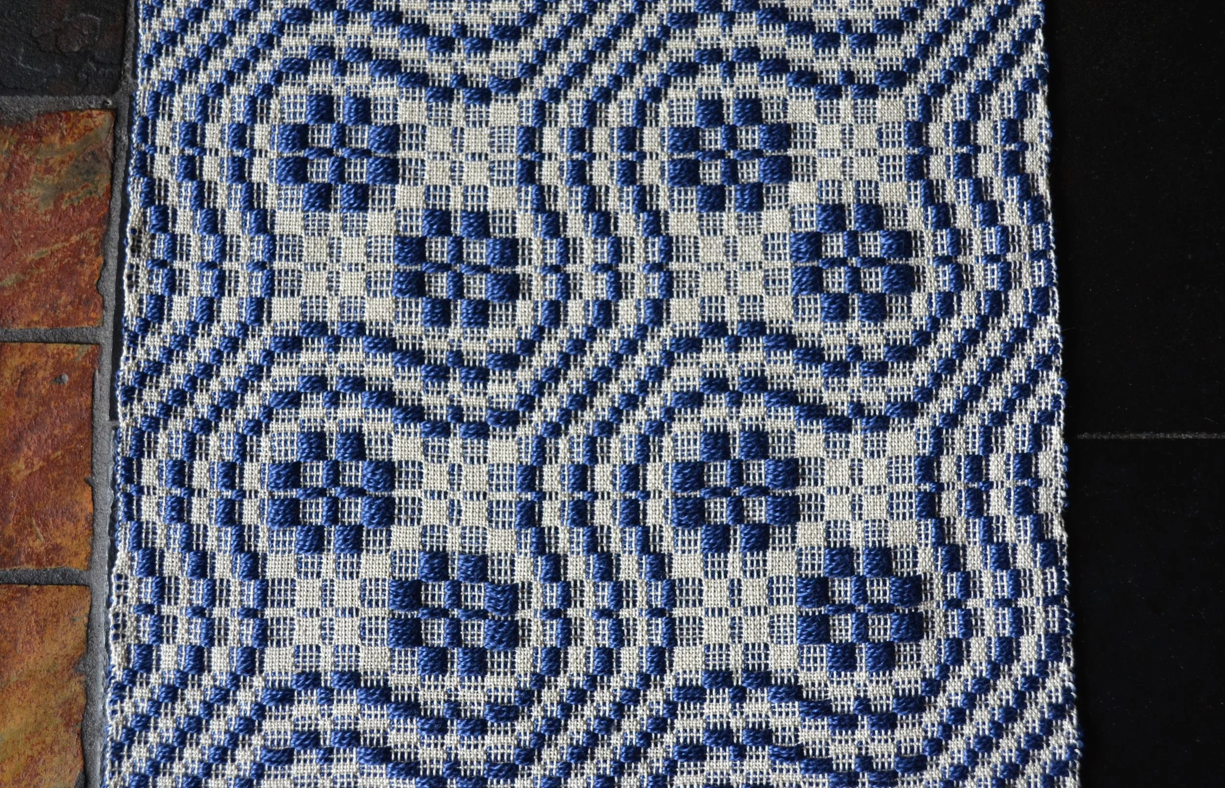 Wandering Vine Handwoven Table Runner — Warp or Weft