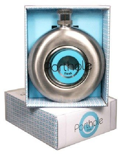Stainless Steel Porthole Flask