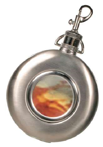 Stainless Steel Porthole Flask