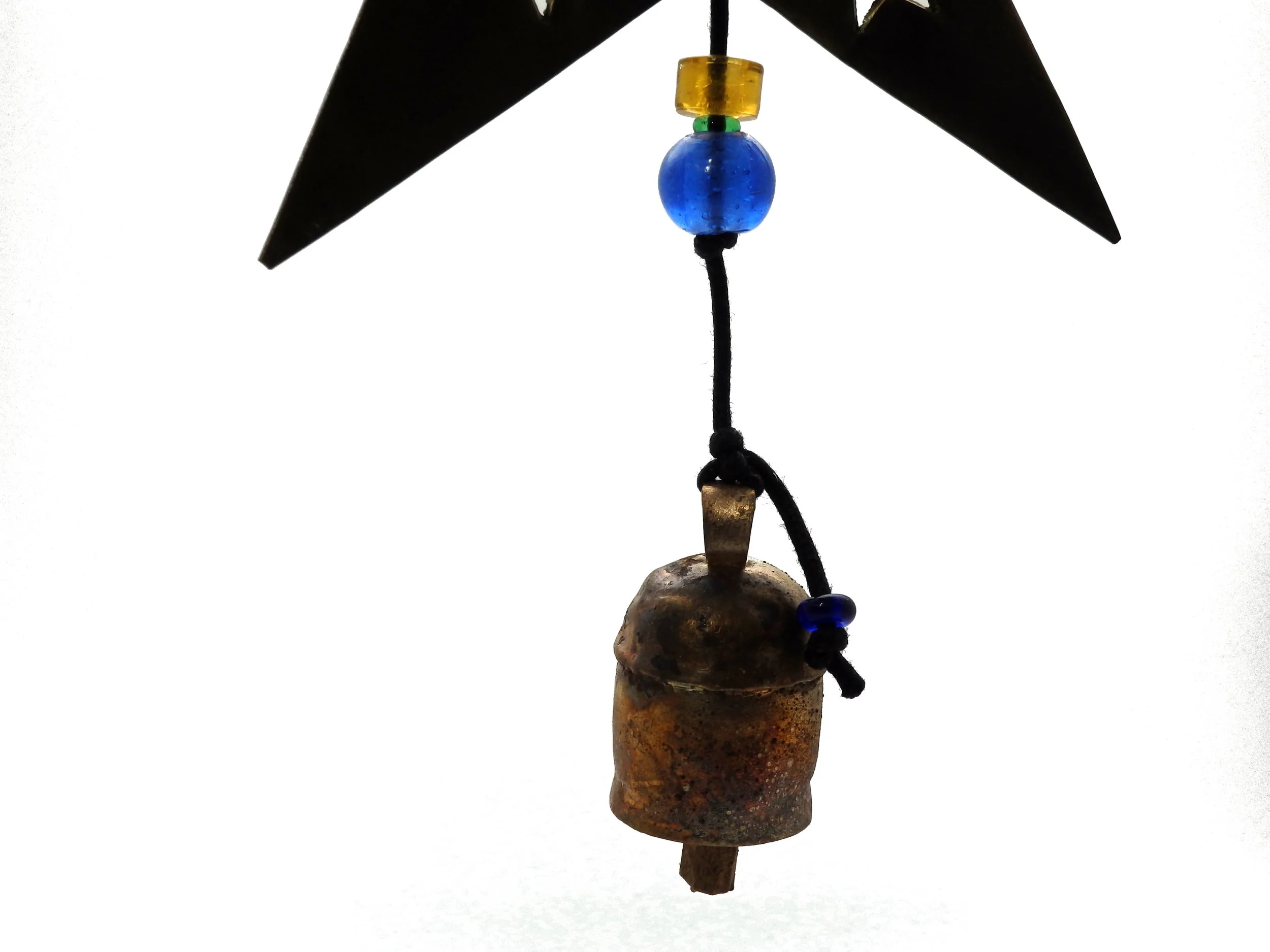 Noisemaker with Glass Beads and Nana Bell