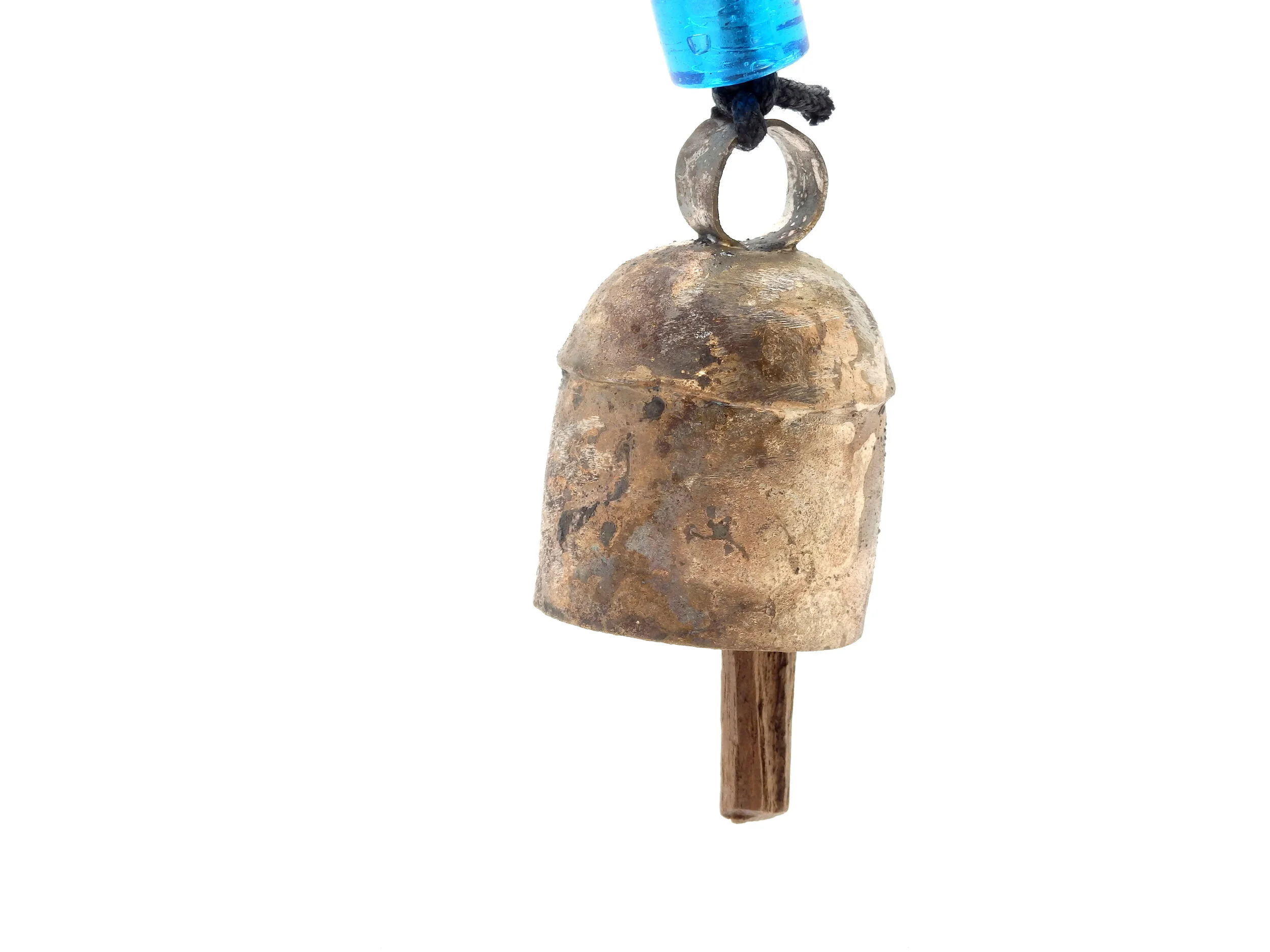 Happy Hummingbird - Handcrafted Windchime With Glass Beads and Nana Bell