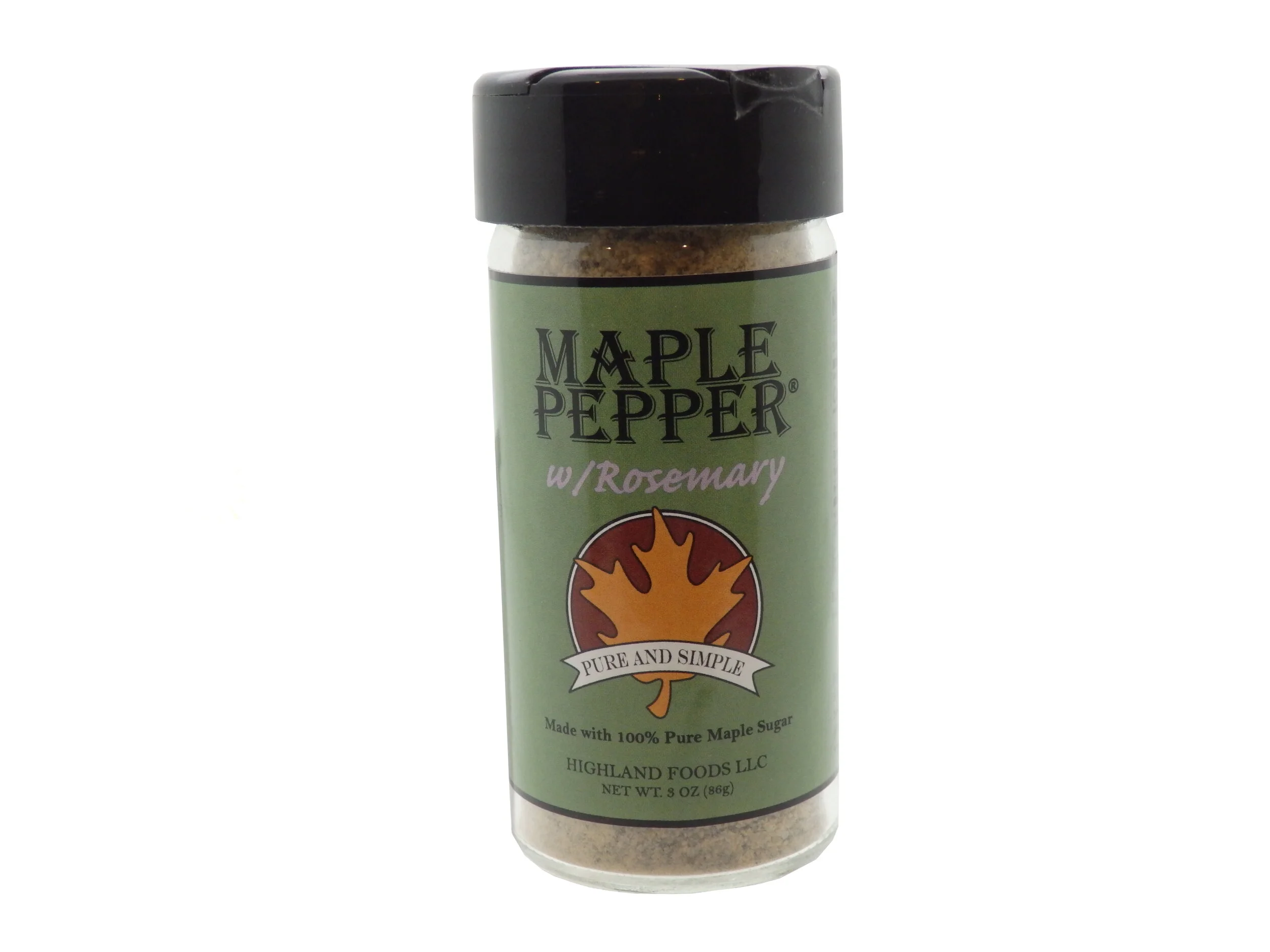 Maple Pepper - Rosemary