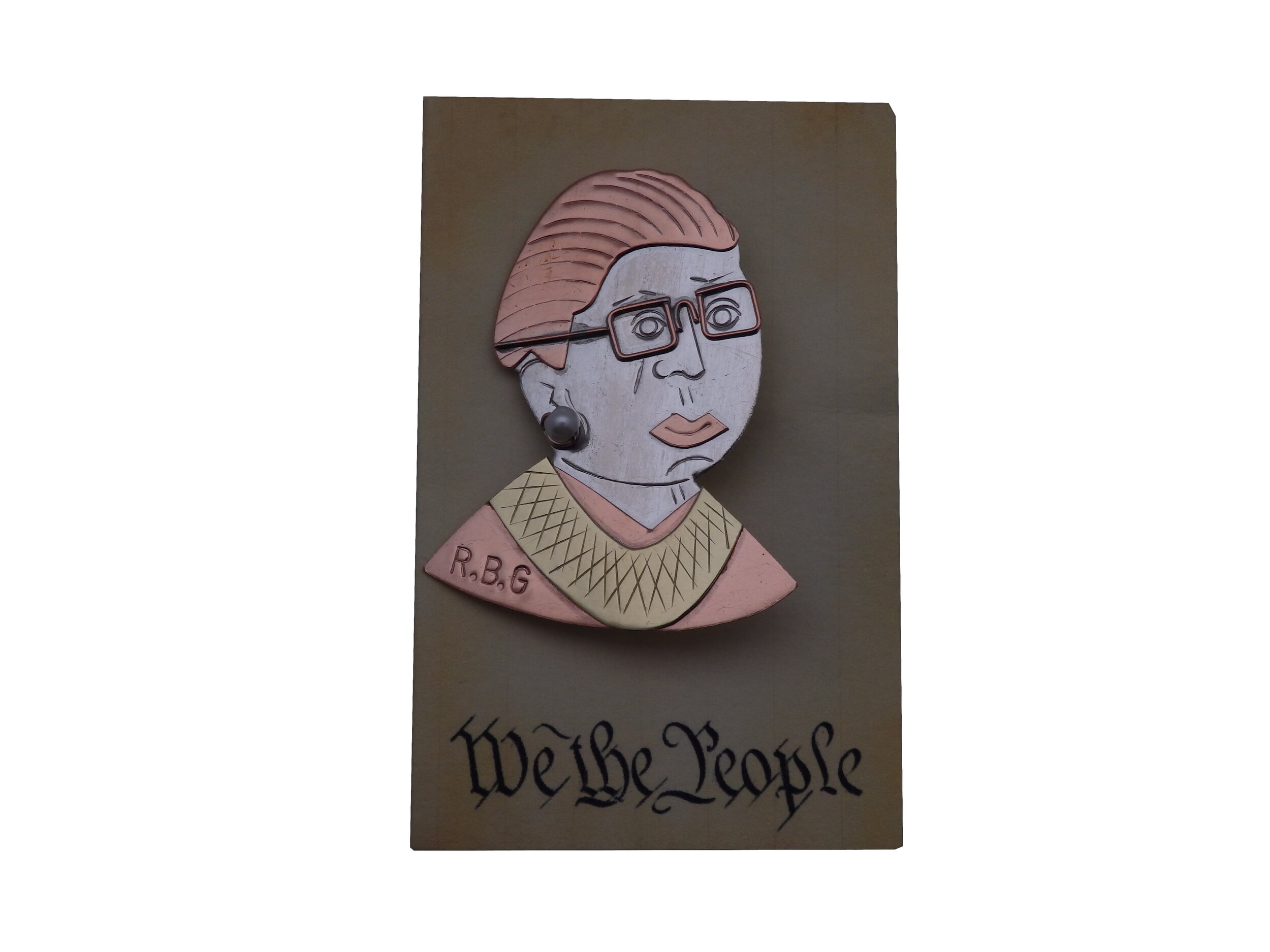 Justice Ruth Bader Ginsburg Pin Brooch