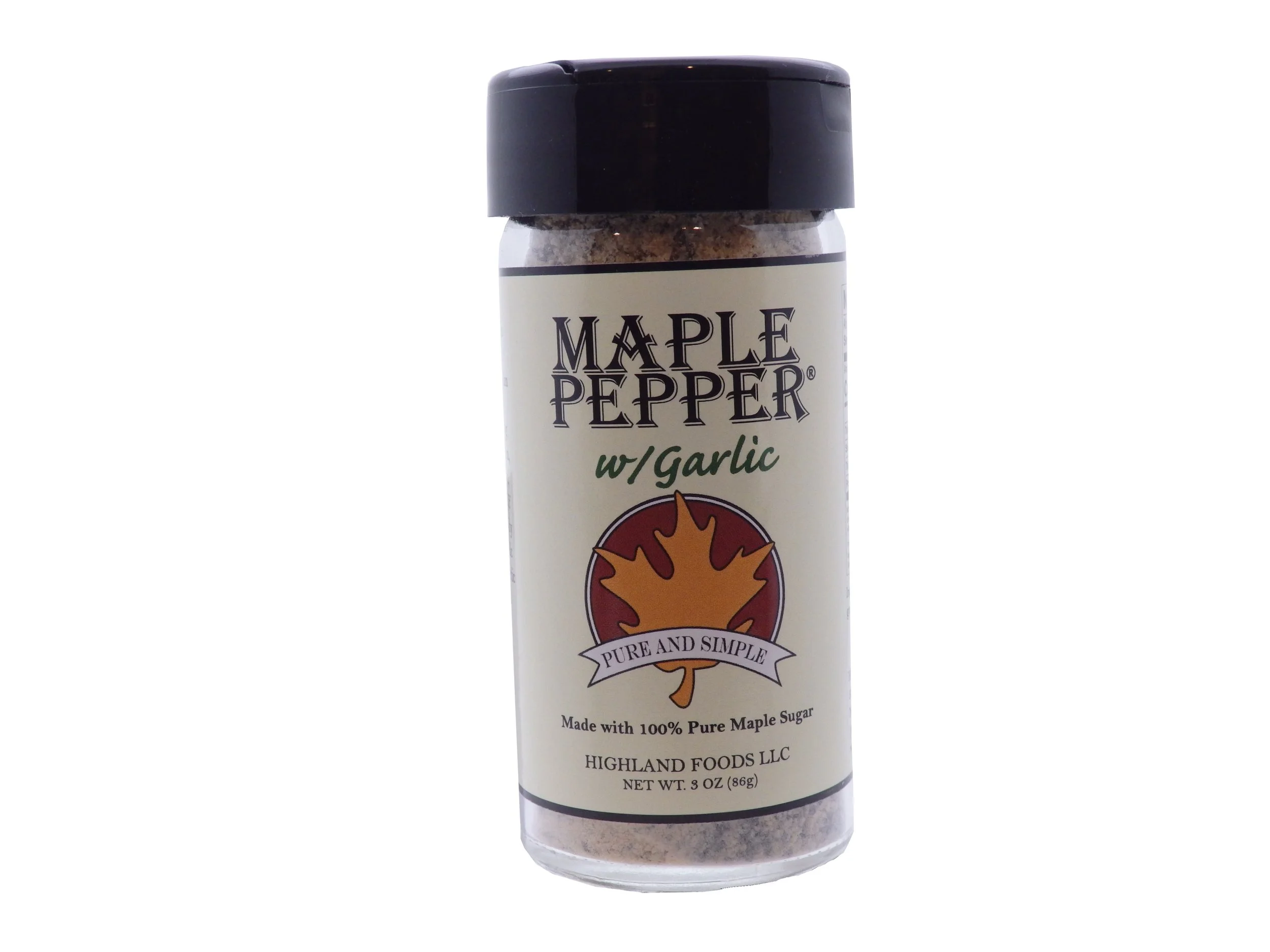 Maple Pepper - Garlic