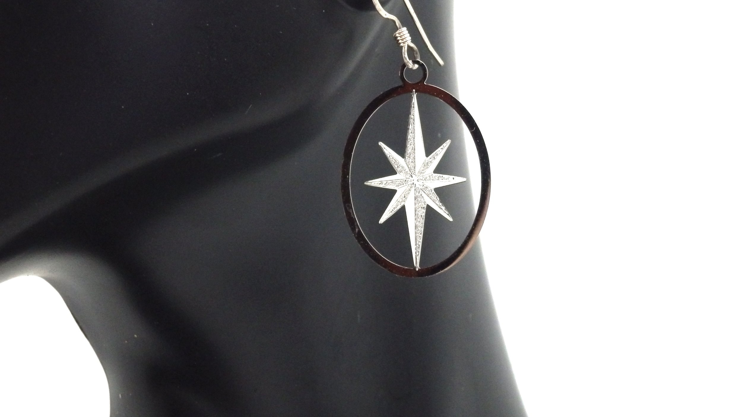 Polaris North Star Dangle Earring