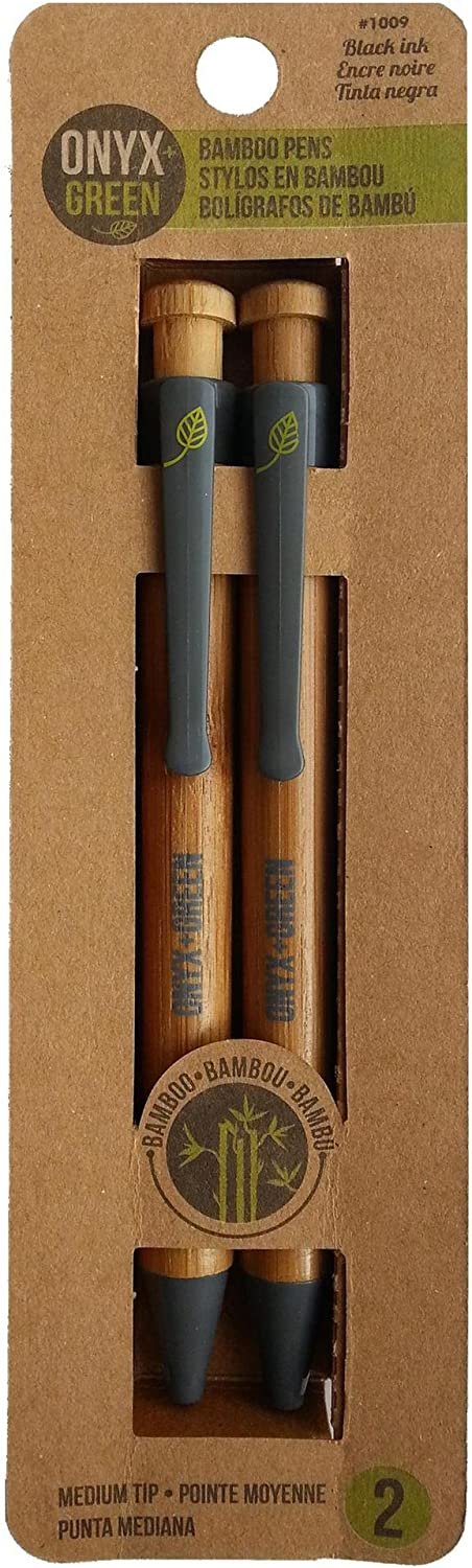 Bamboo Office Supplies Set - Recycled Sustainable Materials