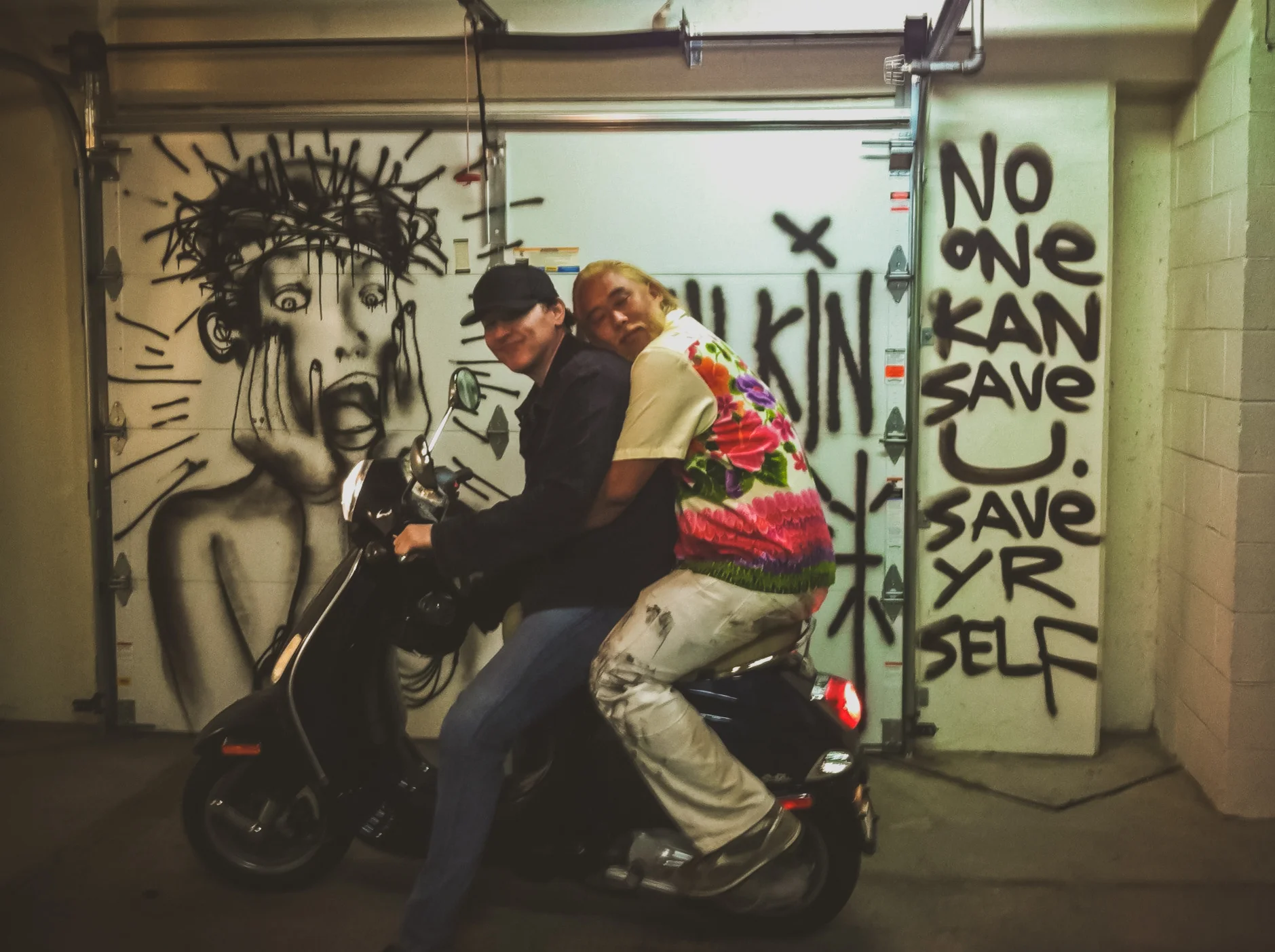  David Choe &amp; John Cusack in Chicago 