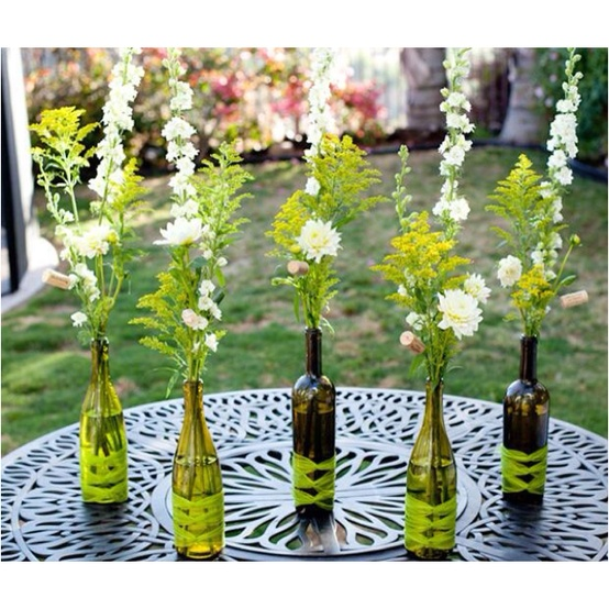 Wine Bottle Vases