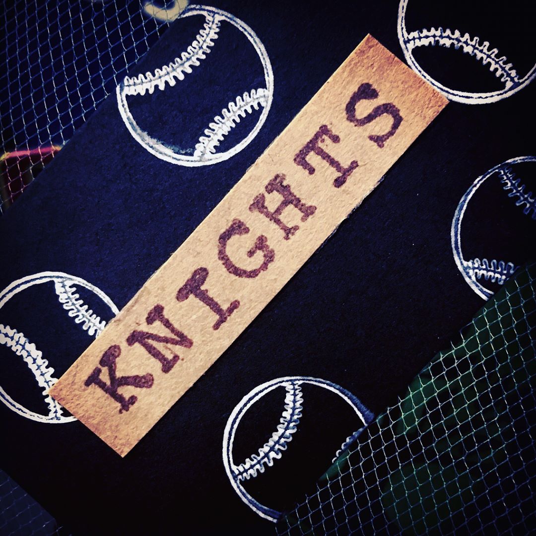 Knights Baseball Custom Gift Tag