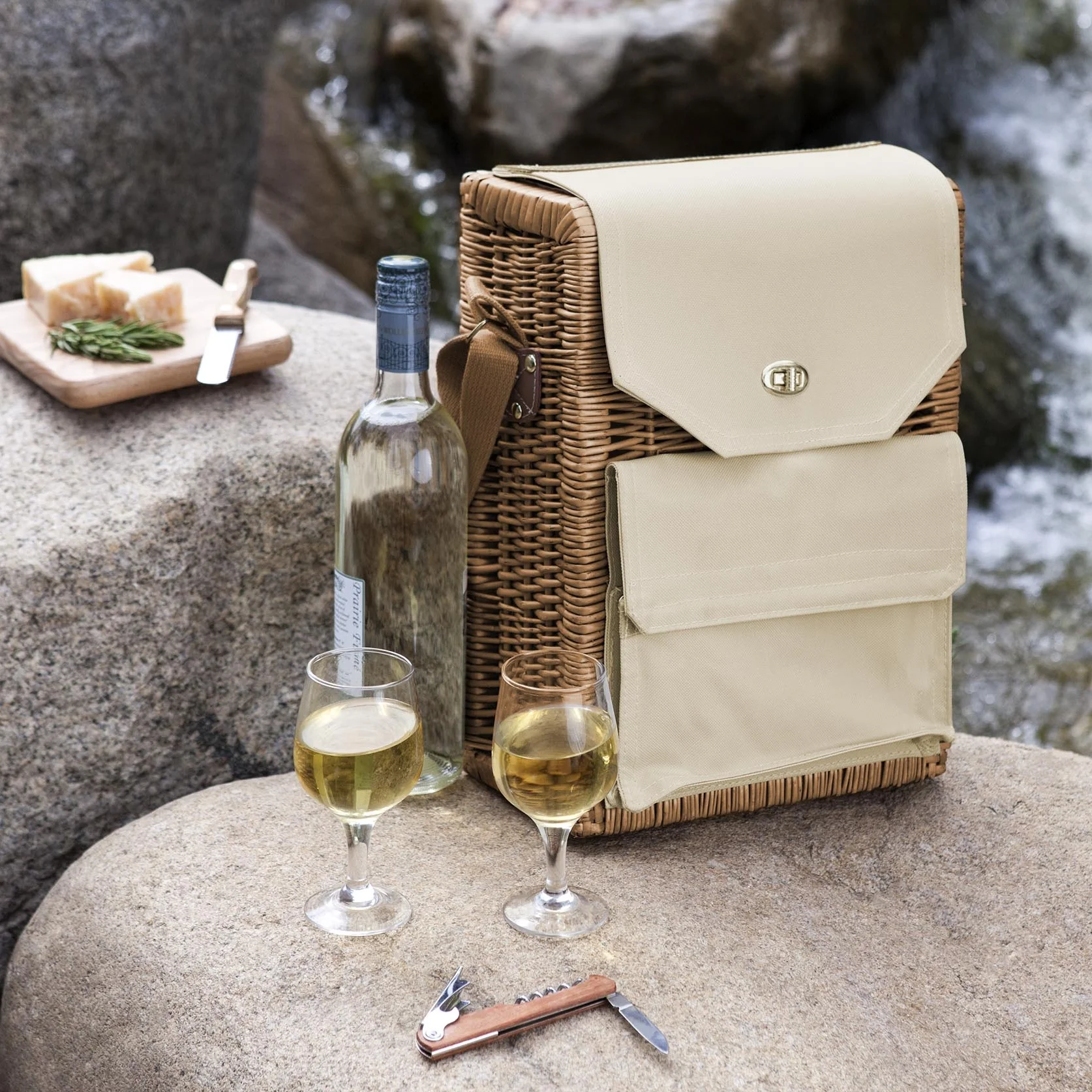 wine cheese carrier holiday bella vino