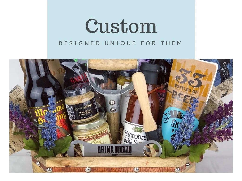 Custom Oregon Gift Baskets and Boxes