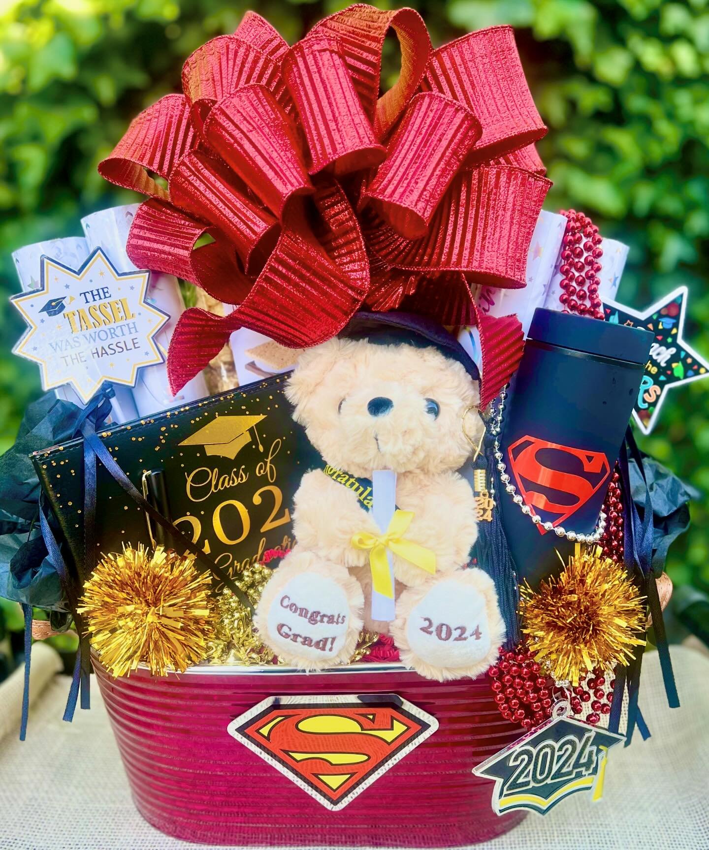 Super Grad! Submission to this weekend&rsquo;s Old Mill Center fundraiser from Anneliese Gast from Cadwell Realty Group. Check it out and bid on it in the Realtor Challenge section of the silent auction on Saturday.
