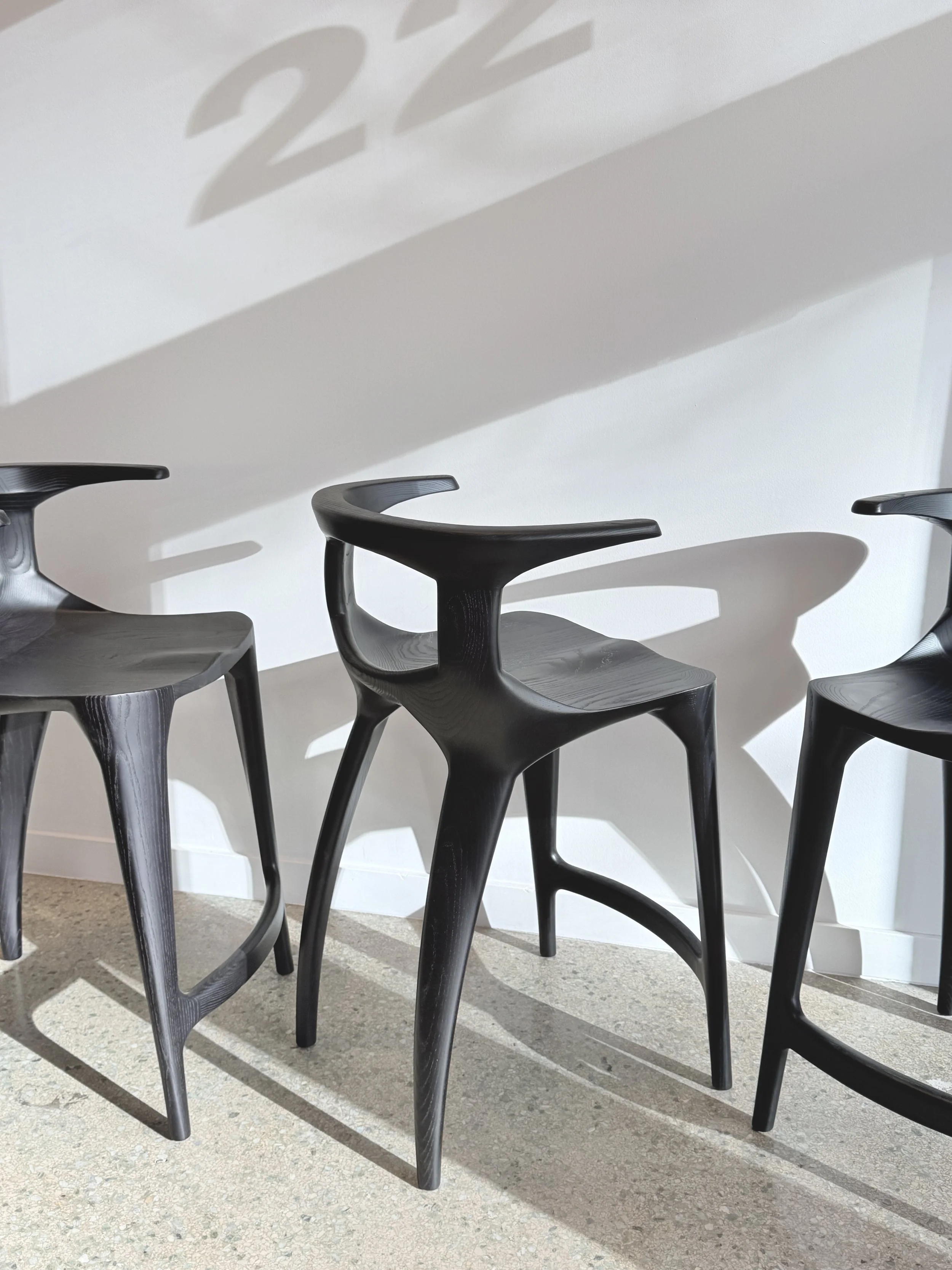 Mobius Solid Wood Mammut Stool