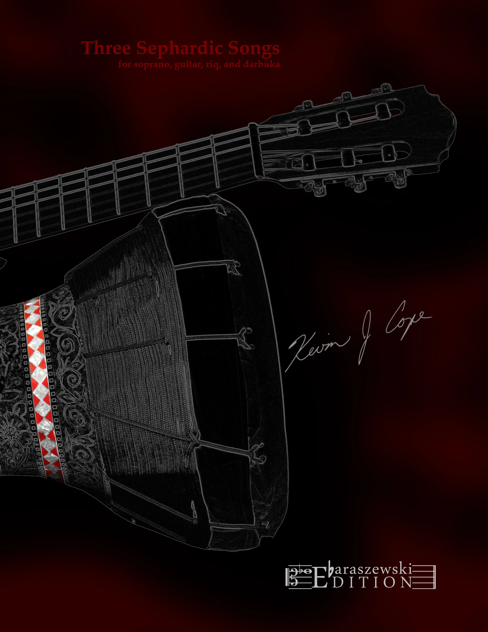 Three Sephardic Songs (soprano/guitar/riq/darbuka)/PDF