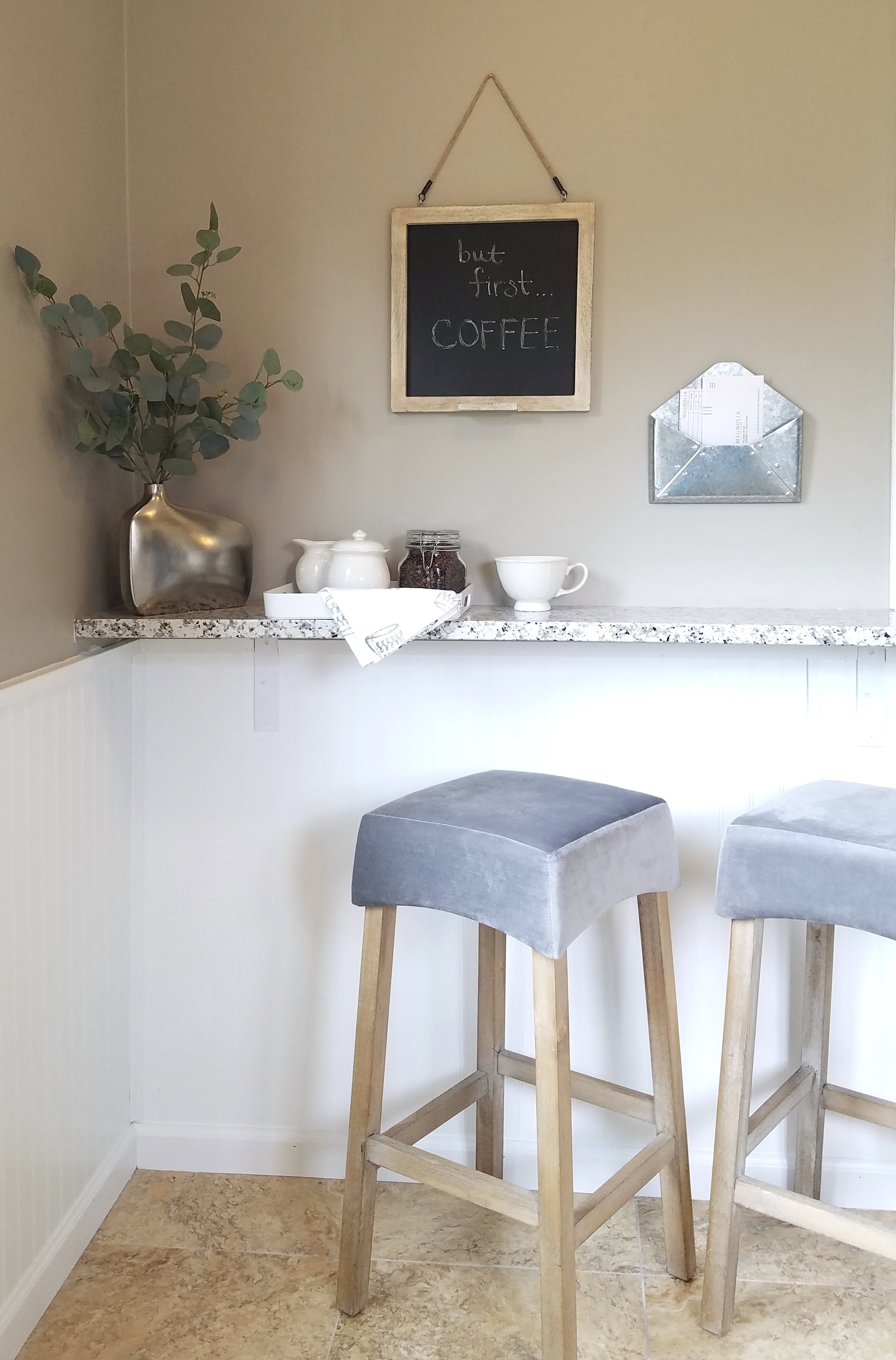 Perfectly Placed Home Staging coffee nook