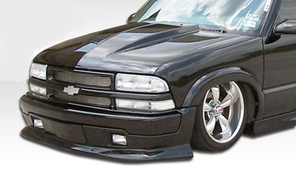 94-04 Chevy S10 Pickup GMC Sonoma / 95-04 Chevy S10 Blazer S15 Jimmy 2  Steel Cowl Hood — PATRON AUTOMOTIVE