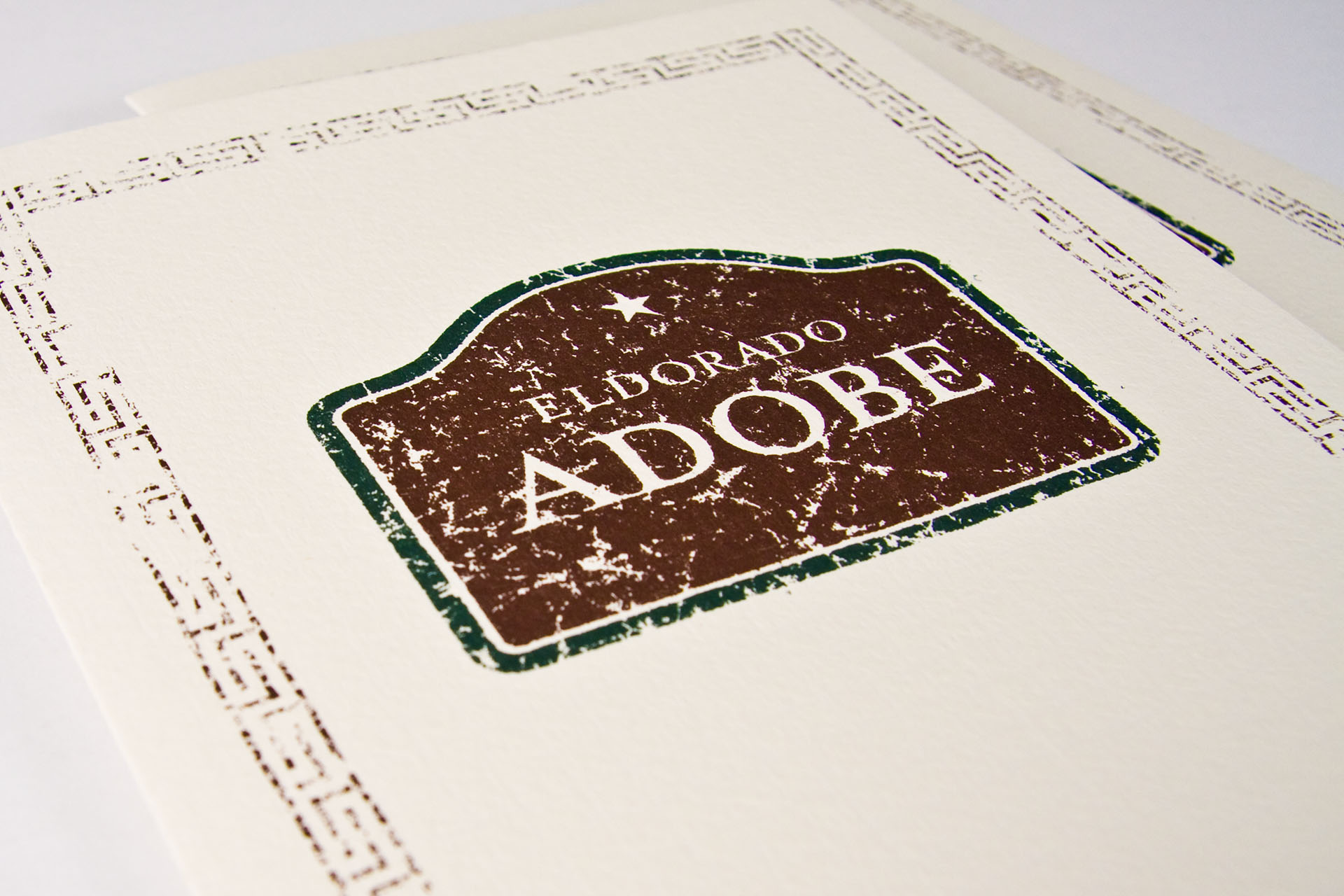 For the new adobe brick product,&nbsp;the brochure made sure to recall the important Southwestern influence.