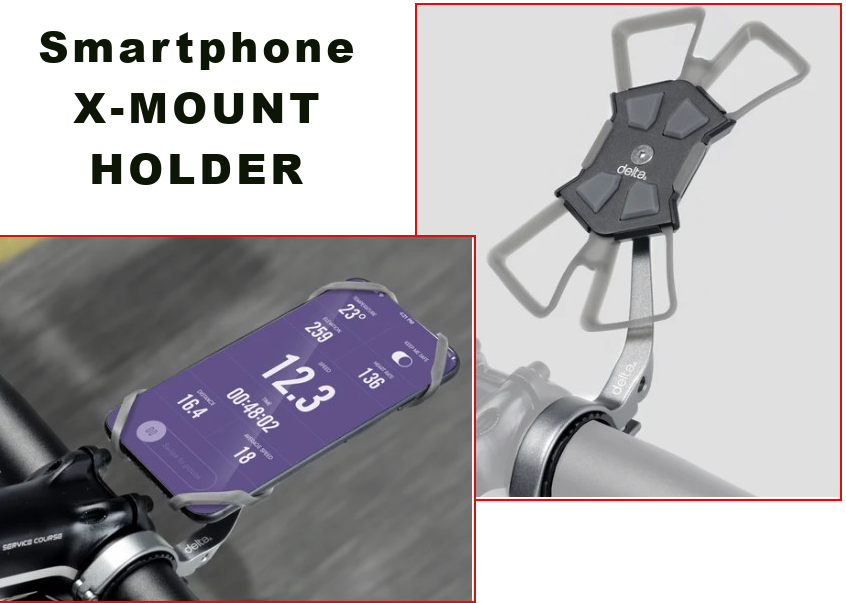 DELTA X-MOUNT HANDLEBAR PHONE HOLDER