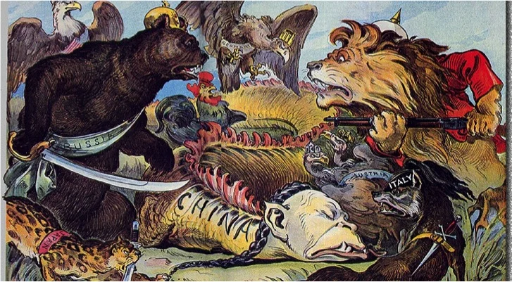 Aftermath of the Boxer Rebellion, c. 1900, artist unknown