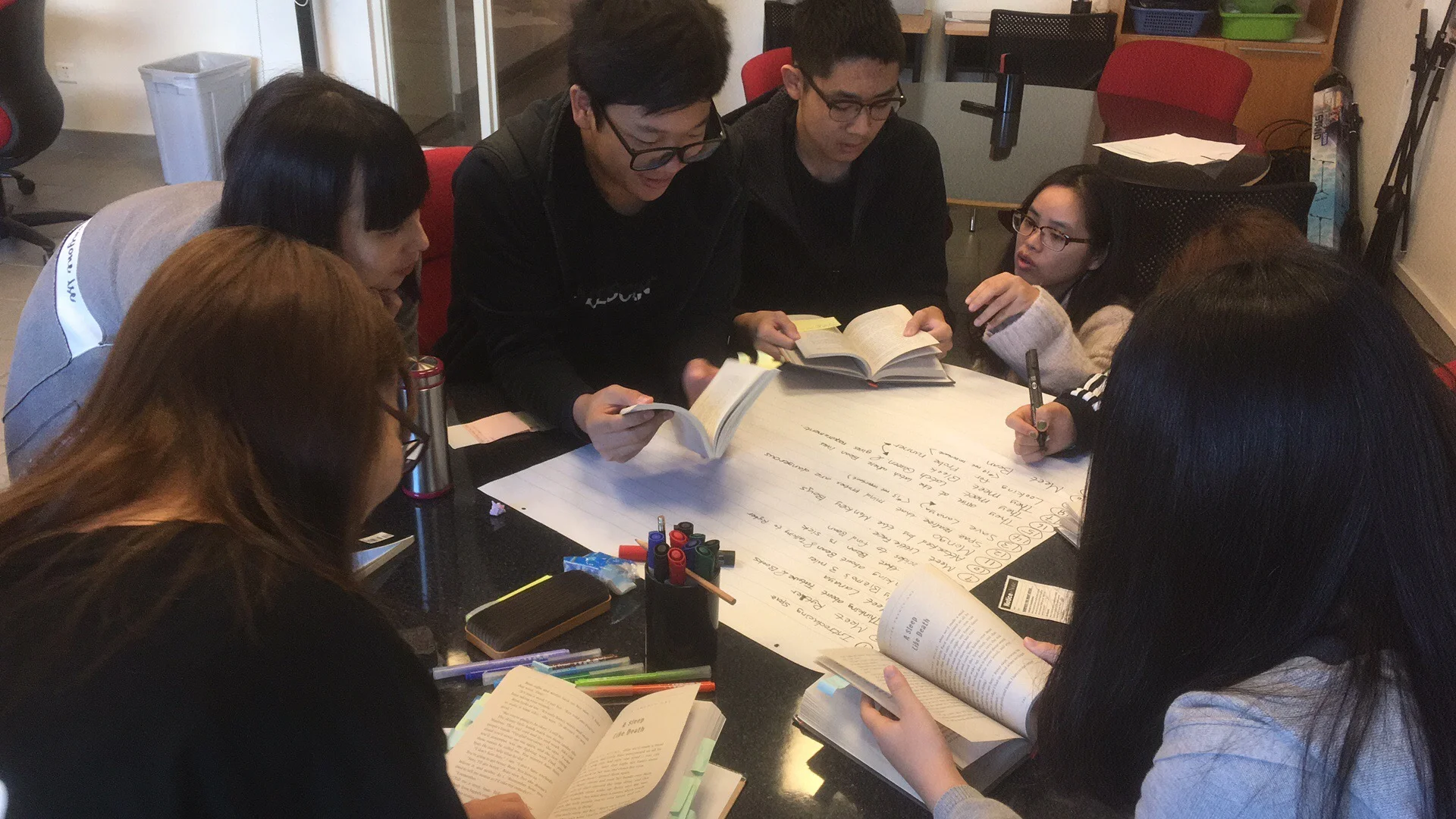 A first step in screenwriting is identifying critical plot points that are non-negotiable events for the eventual script. Authentic publishing and real world writing truly enhances the engagement, highlighted by over 90% involvement in the activity in all mini-groups.