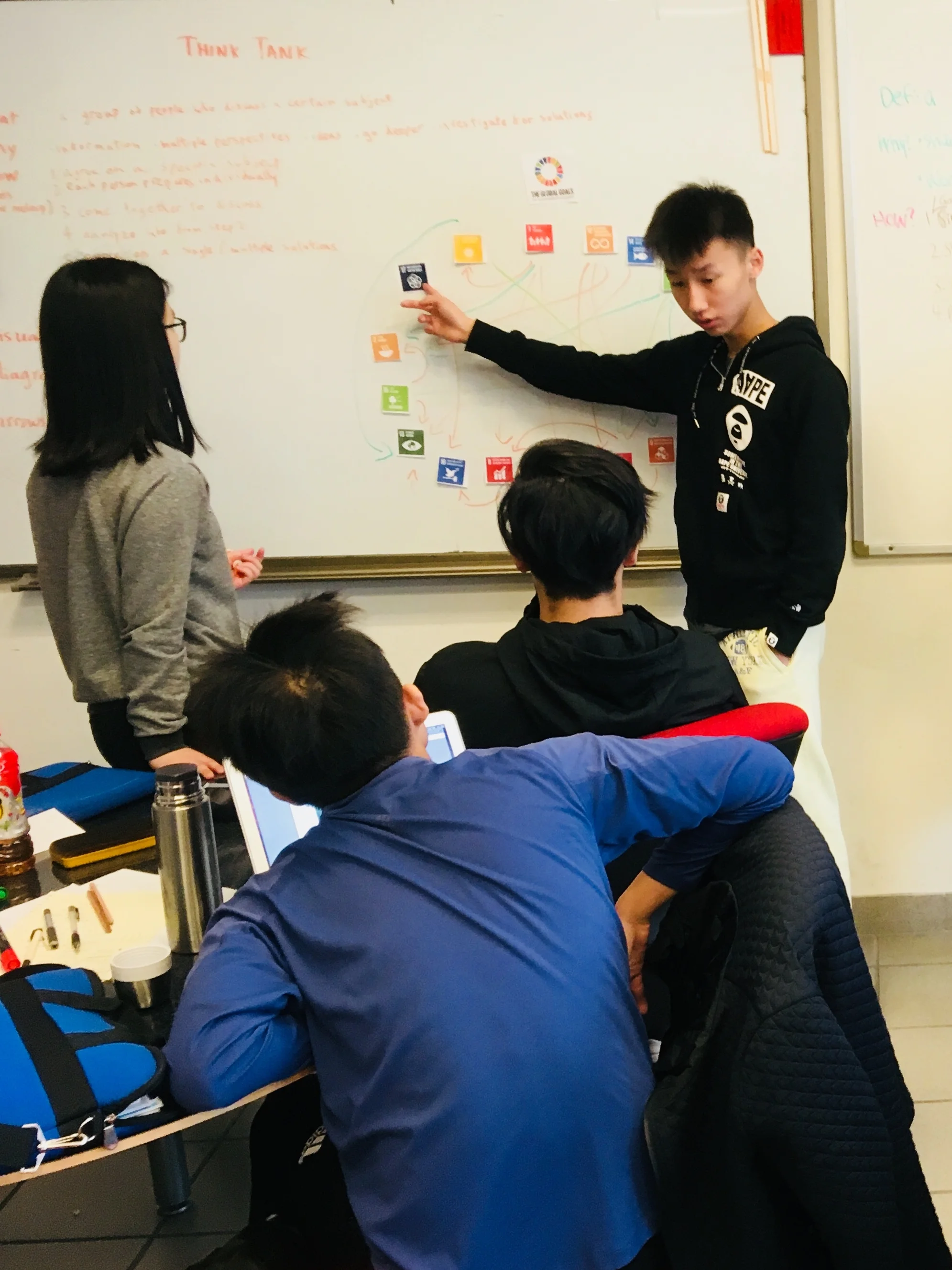Si Ming F Si Ming is a student specialist in leading workshops for peers on introductions to the SDGs and systems thinking in relation to the interconnectedness of goals and targets. He also has worked with the 17 Skills for 17 Goals Program to bring leadership skills and sustainability together for younger children.