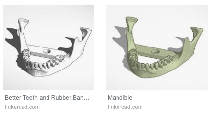 Use of TinkerCad for modeling