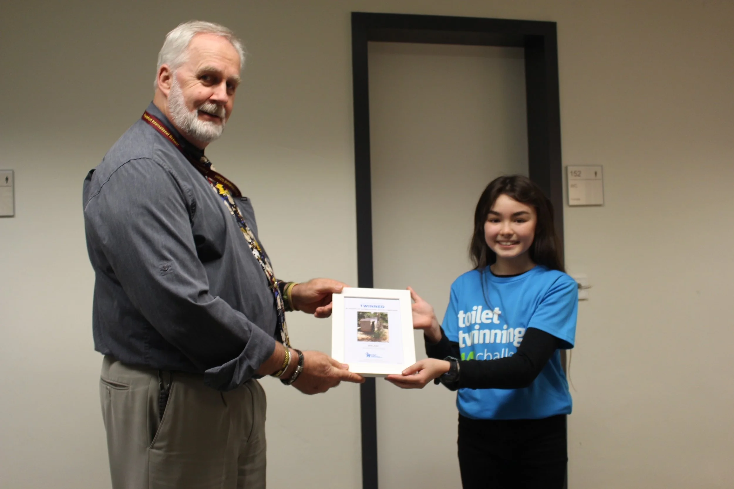 Grade 6 Changemaker Takes on Toilet Twinning