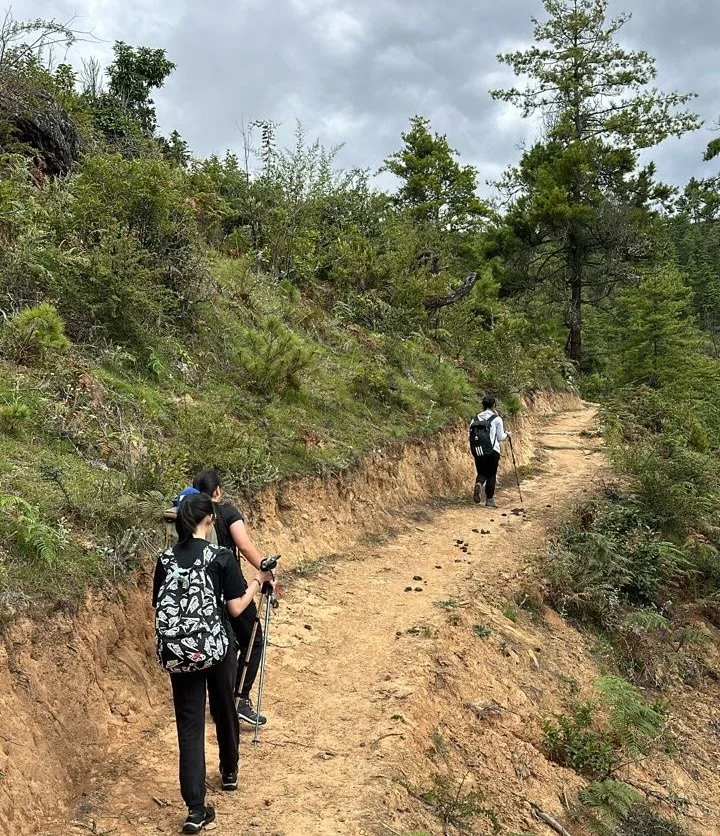 Youth Trekking in Bhutan
