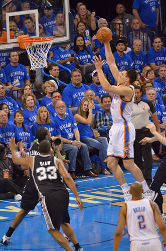 Steven Adams - Photo by Torrey Purvey for InsideThunder.com