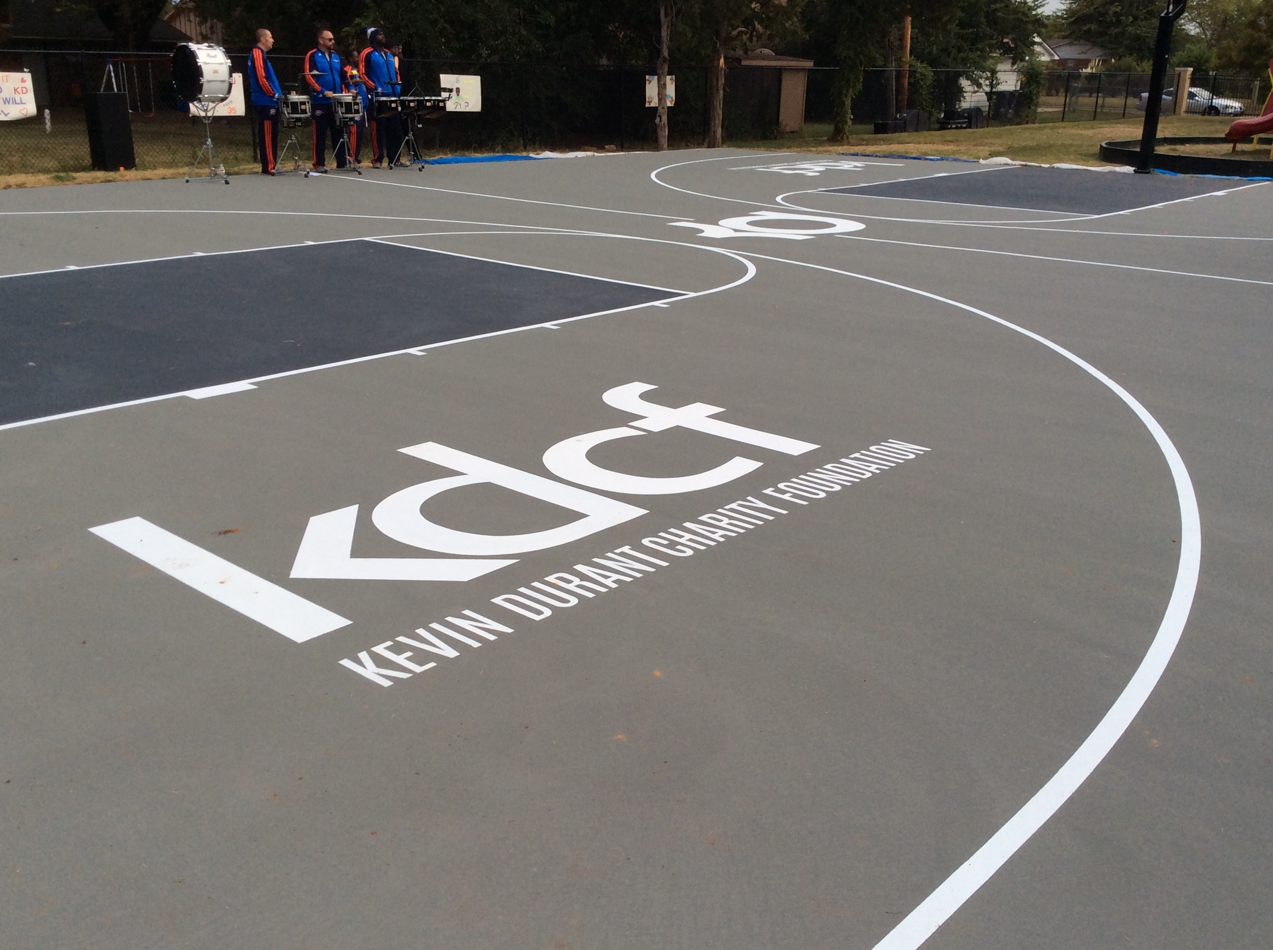 Durant Fights Obesity, Helps Kids