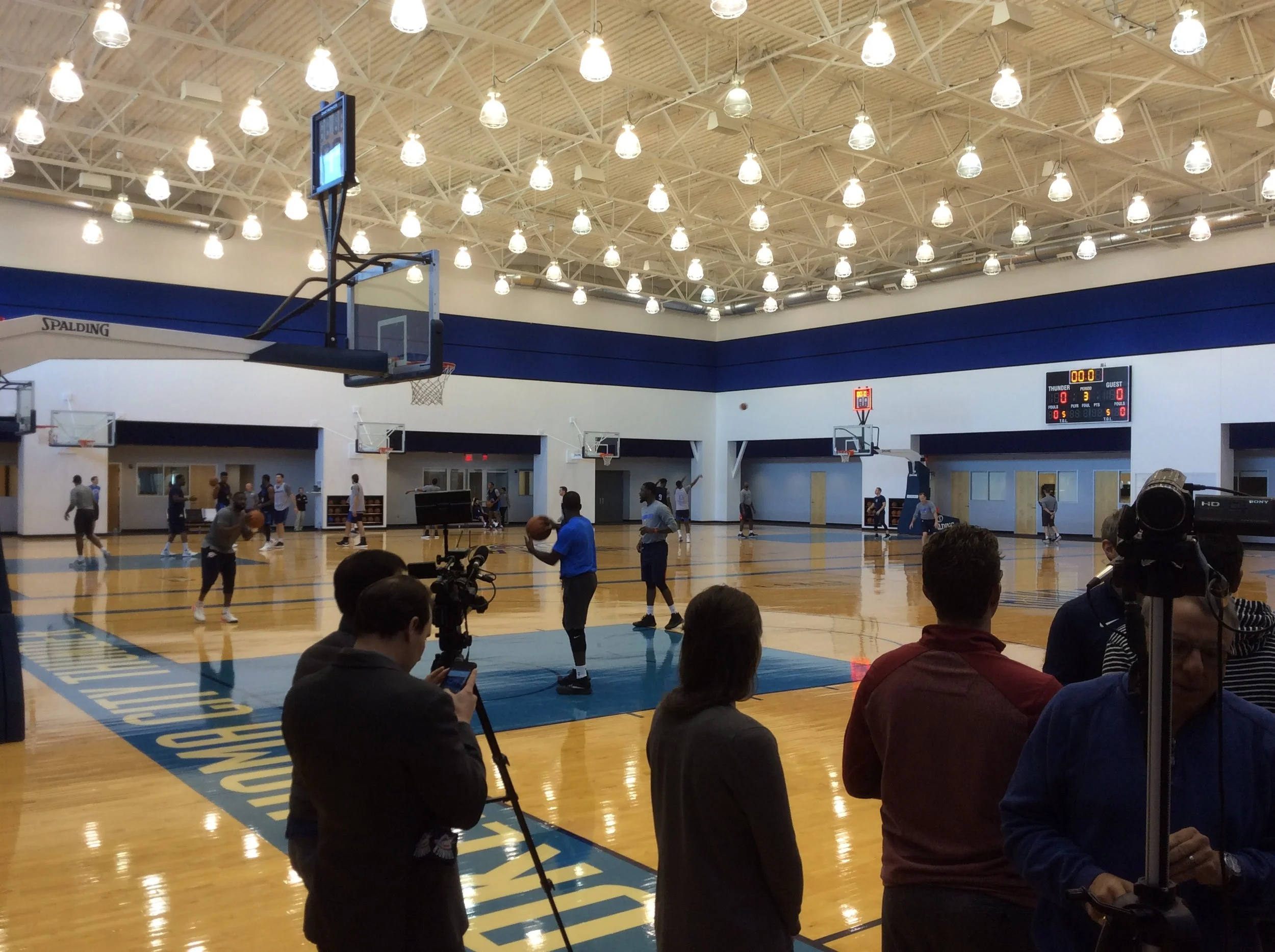 "Work In Progress" Theme Continues For Thunder