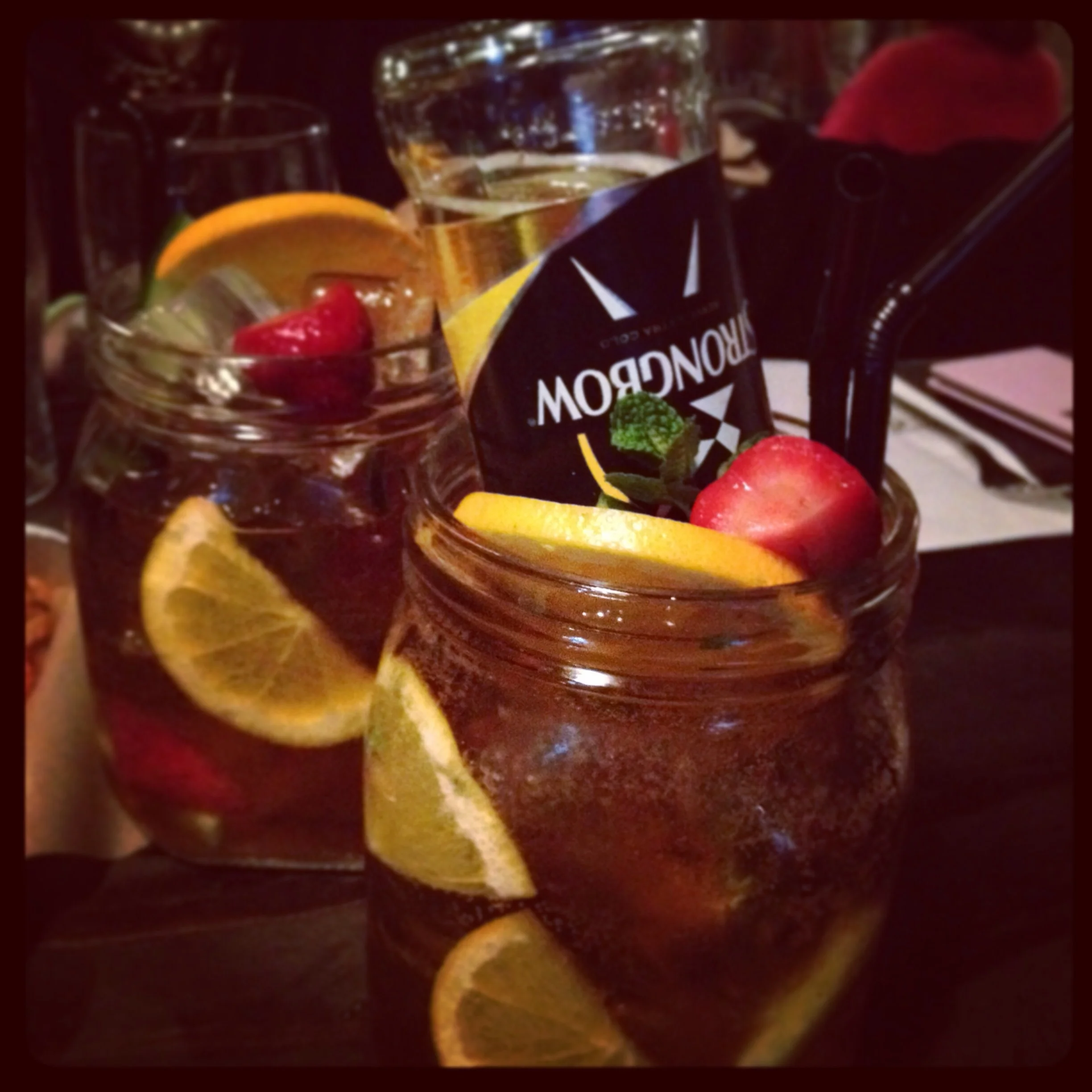 One of my favourite summer British drinks I always get whenever I visit the UK - PIMM'S.