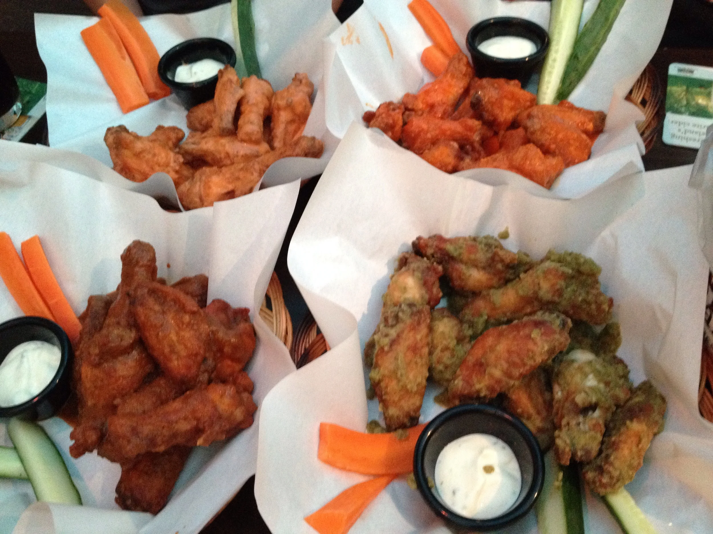 You definitely want to come here for wings - especially on Wednesday Wing Night! Normally a basket of 10 wings are 9000won, but on Wednesday they are only 4000won with the purchase of a drink (which normally you would get anyways with wings at a pub anyways!). My only wish is that they had celery sticks instead of cucumber sticks. All the wings came out here piping hot so you know they were fried right before serving. There are 3 owners who are British, Canadian and Pakistani, so the menu has a wide variety of dishes such as Bangers and Mash, Poutine and Curries. Haven't tried them all, but the poutine was not good at all (coming from a girl who grew up in Canada). The gravy tasted like instant gravy with a butter flavour and the cheese was grated mozzarella instead of real cheese curds that are supposed to squeak when you chew. Oh, but their fries itself was awesome. Medium cut, super hot and crispy and generous portions. I love thicker cut fries rather than the thin ones like at McDonald's. If you like games, they also have darts (including a dart league), pool tables and fuse-ball. 