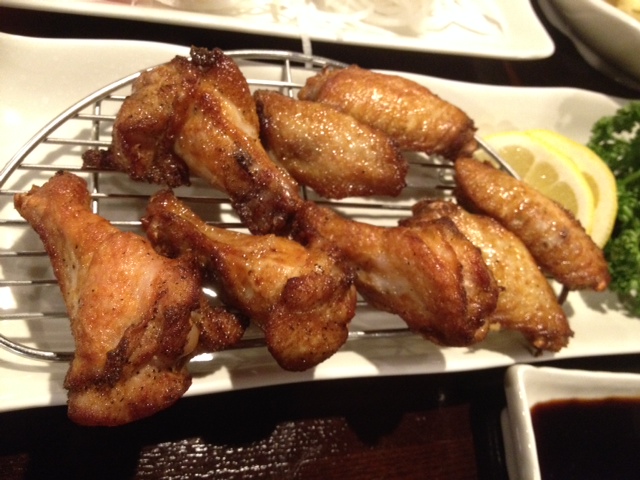 Chicken Karage - fried chicken, but Korean/Japanese home-made style. Nice flavouring on the chicken.