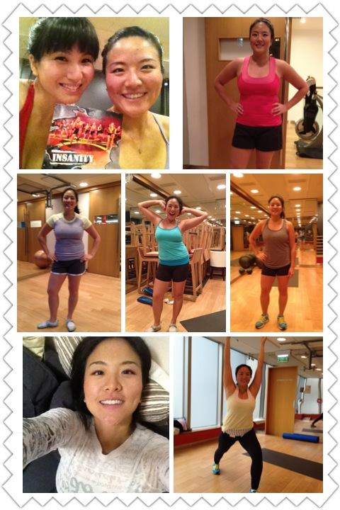 Week 1...CHECK! Location: Hong Kong, PURE fitness studio To keep myself accountable, I'm going to take a picture of each workout (even on the 1 rest day), while representing pieces of my favourite-fit-and-function al lululemon collection! Thanks Marsha for being the best workout partner/motivator! Only 53 more days to go~ *^^*