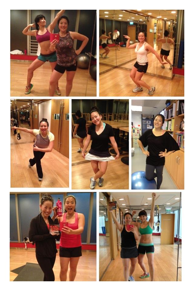 Week 9...CHECK!!! WE ARE DONE!!!!!!!!!! WOOHOO!!! Guest appearance from 4.5 time Insanity champion, Tracy Cheng, during our last week! Me and Marsha completed our Insanity goal! *^^* and for me with lululemon love!!!