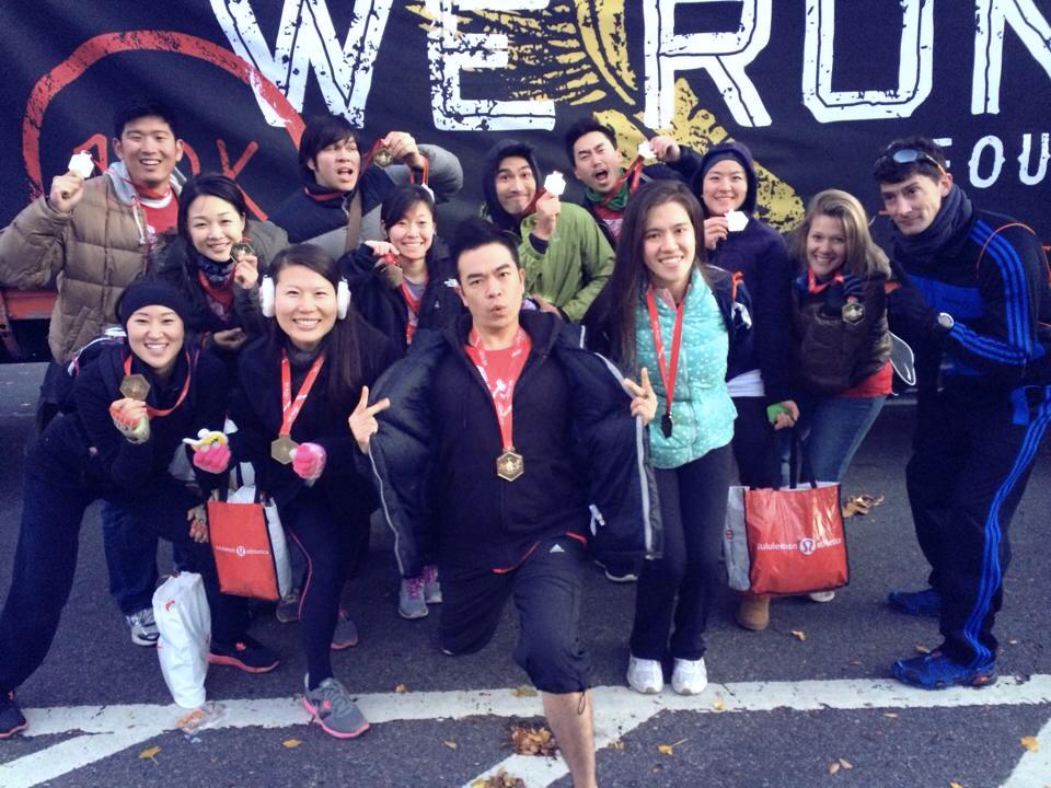 Awesome finish everyone - now it's time to go eat!!! ^^