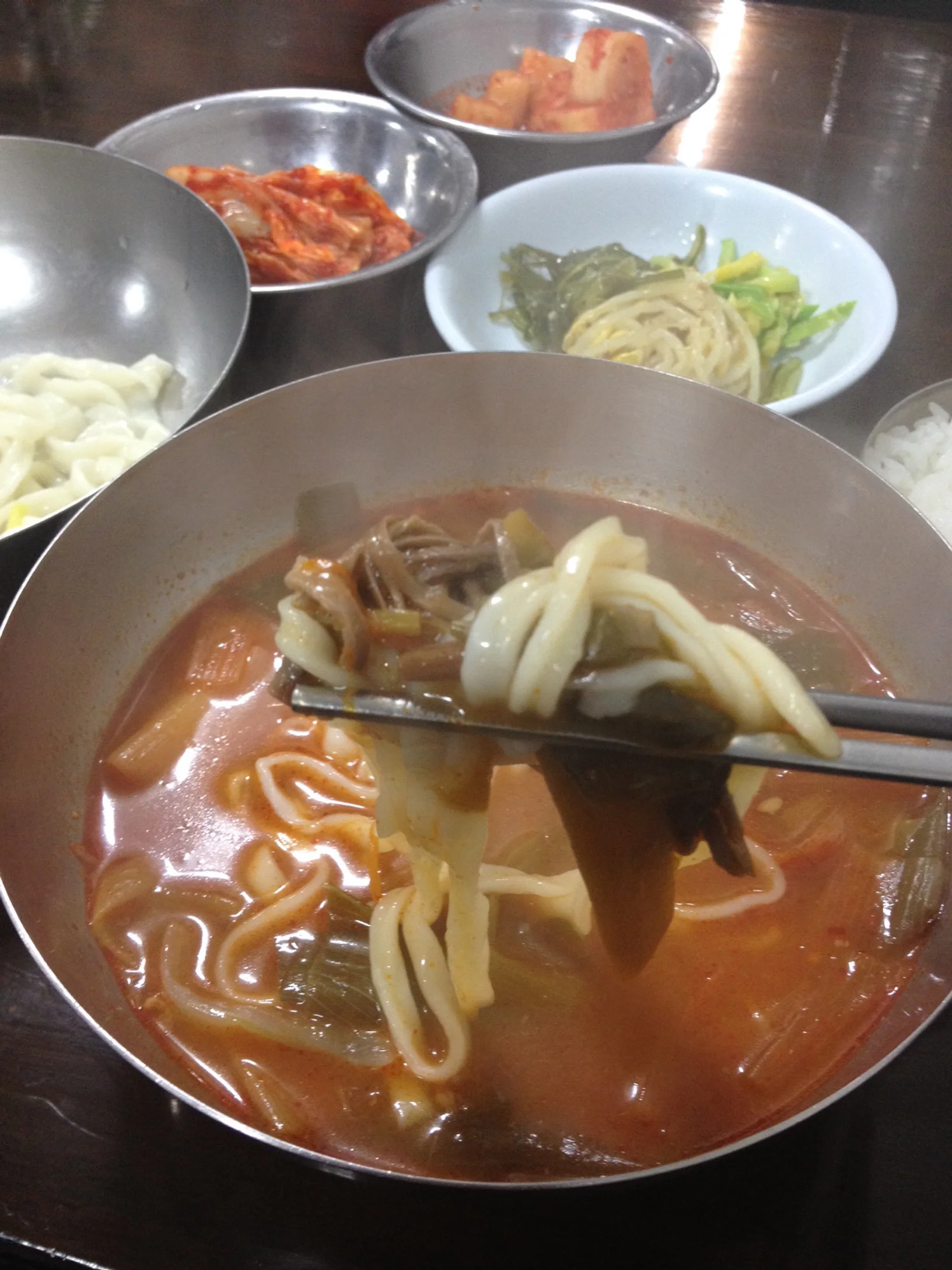 You can mix in just noodles...