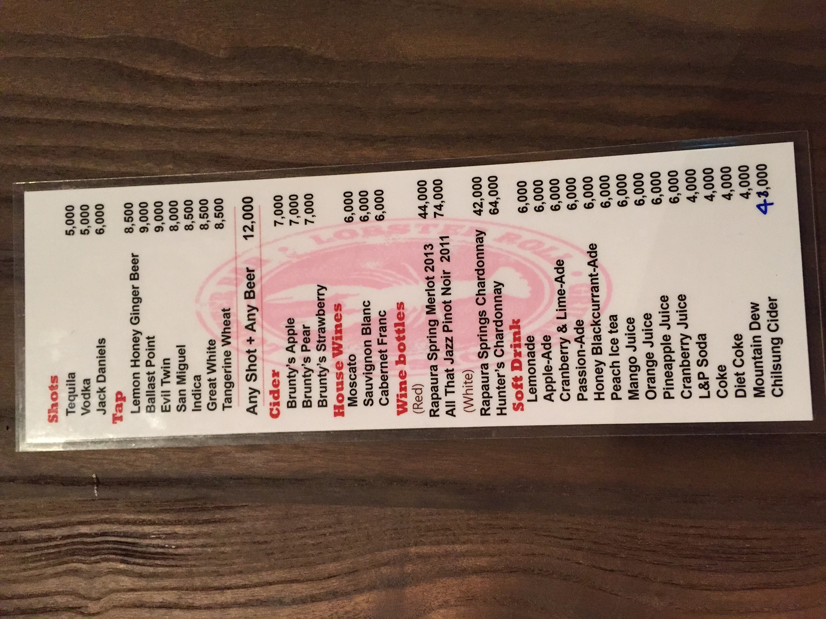 A decent list of draft beers, ciders, wine and cocktails. I came here for the food, but we ended up trying a few drinks amongst the table as well. 