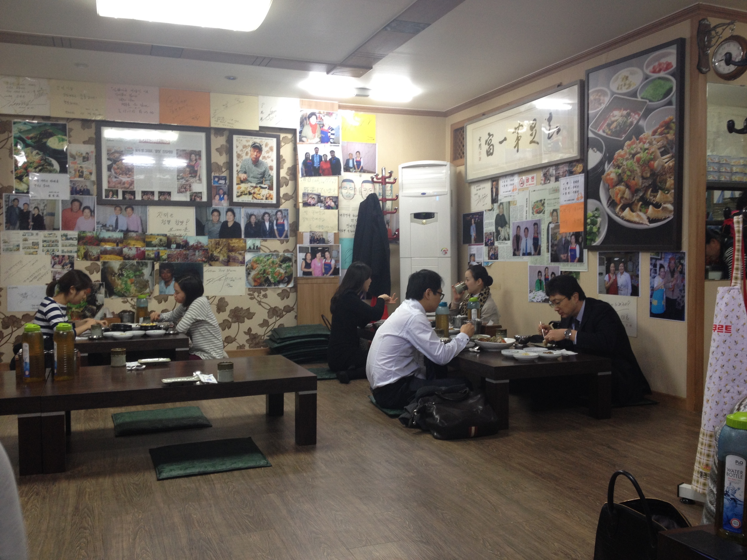But the inside is clean and cozy. Floor only seating, and you MUST make reservations as this small but amazing place fills up very quickly on weekdays and weekends!