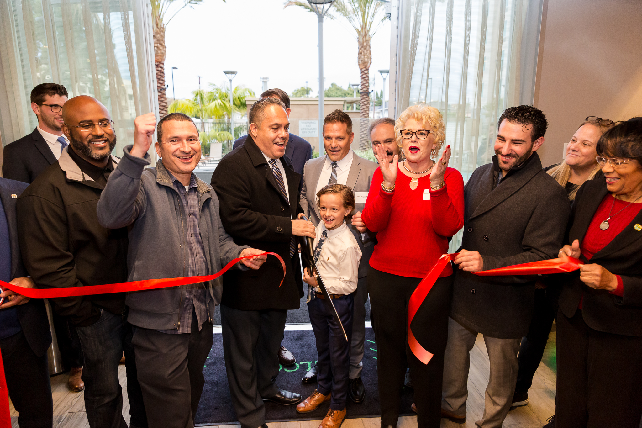 Ribbon cutting