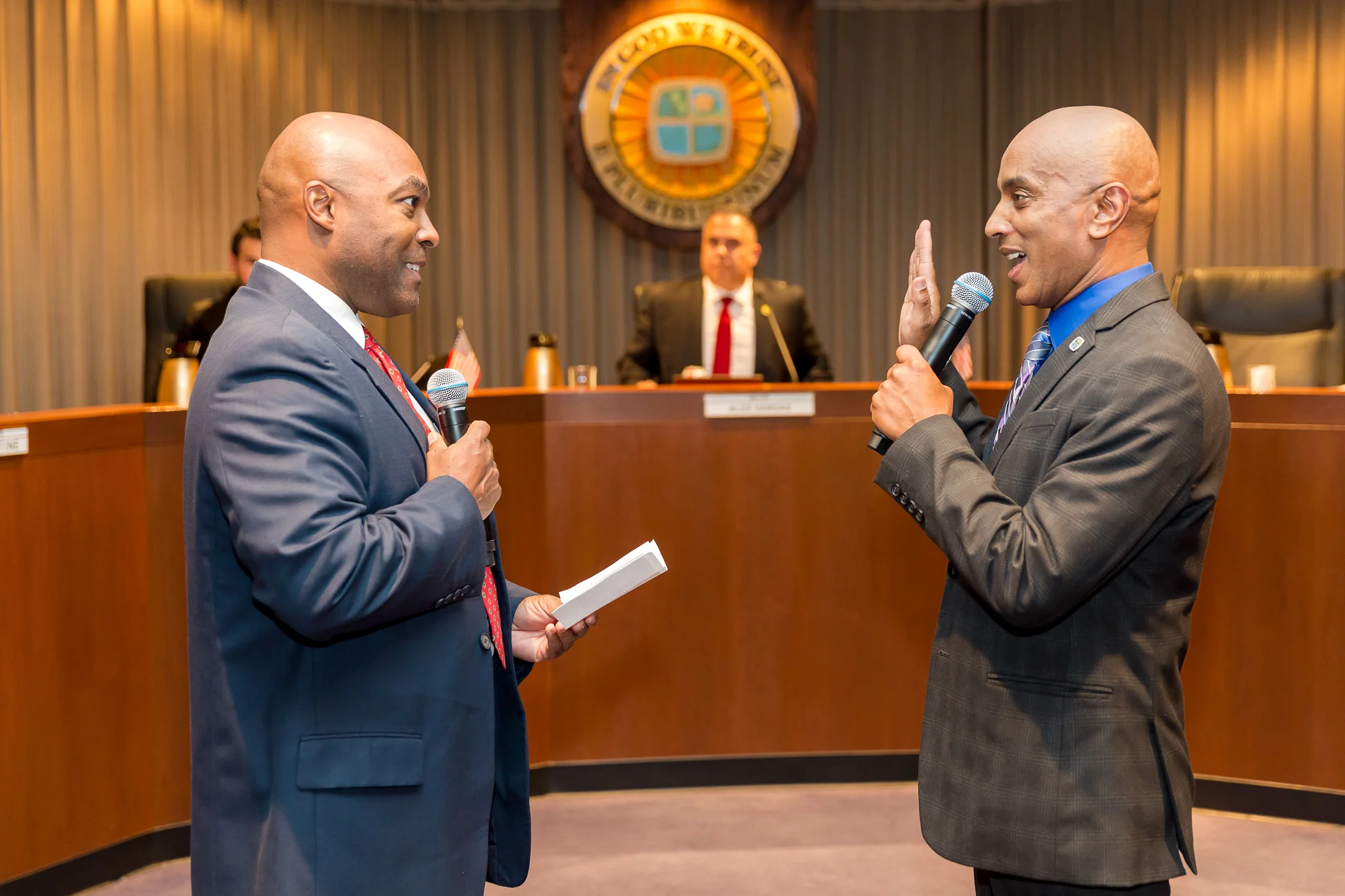 Councilman Alex Monteiro oath of office