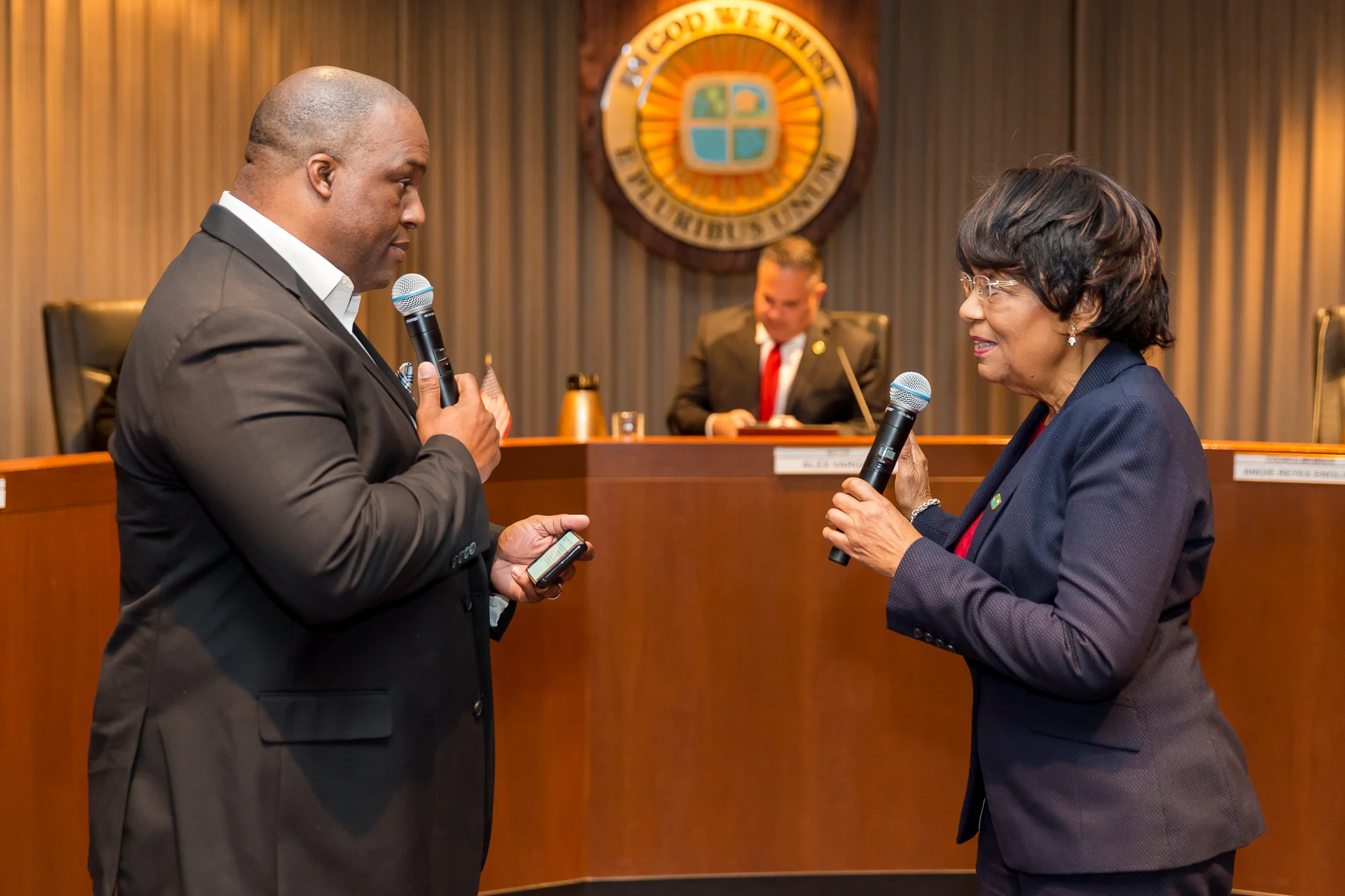 Councilwoman Olivia Valentine oath of office