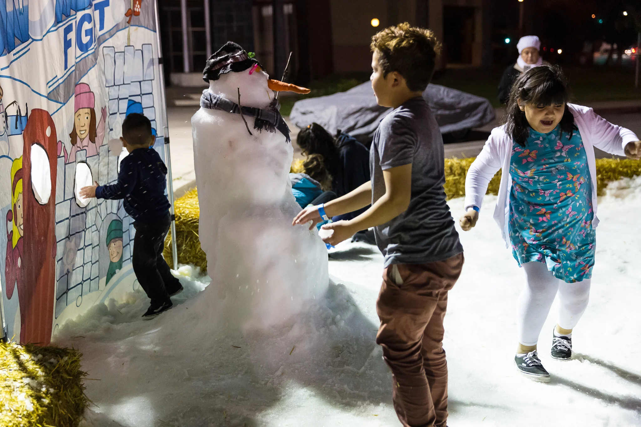 Snow ball fun