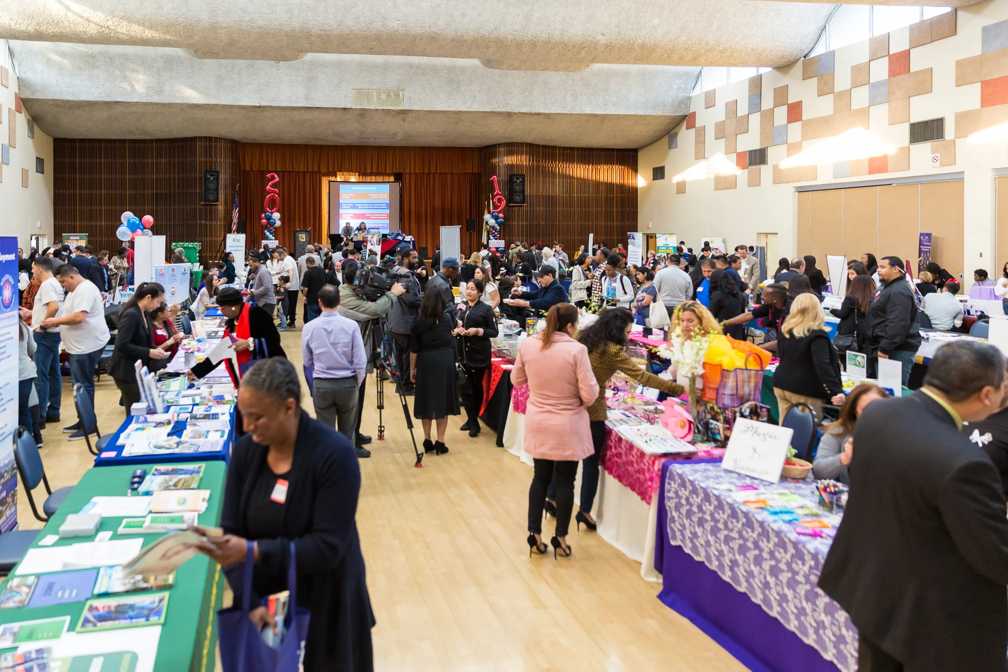 Expo booths