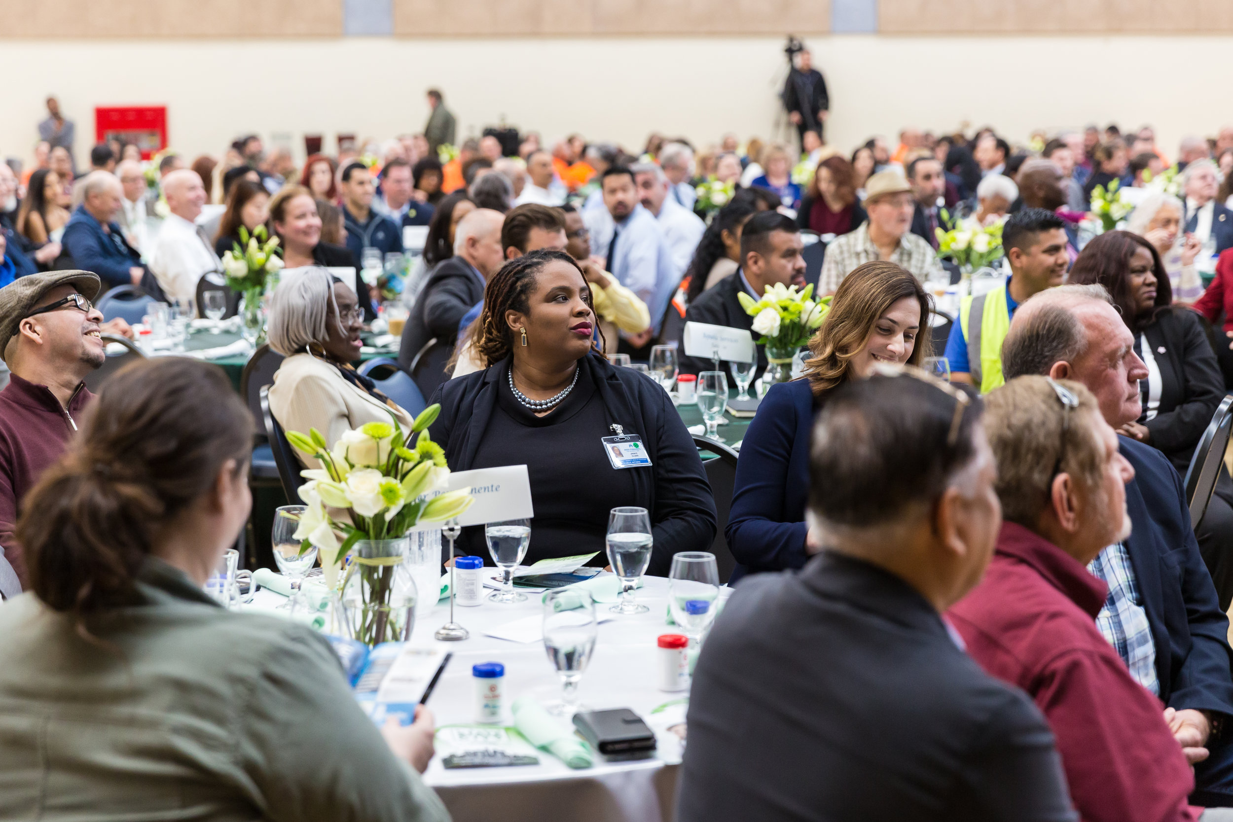 Kaiser Permanente guest table