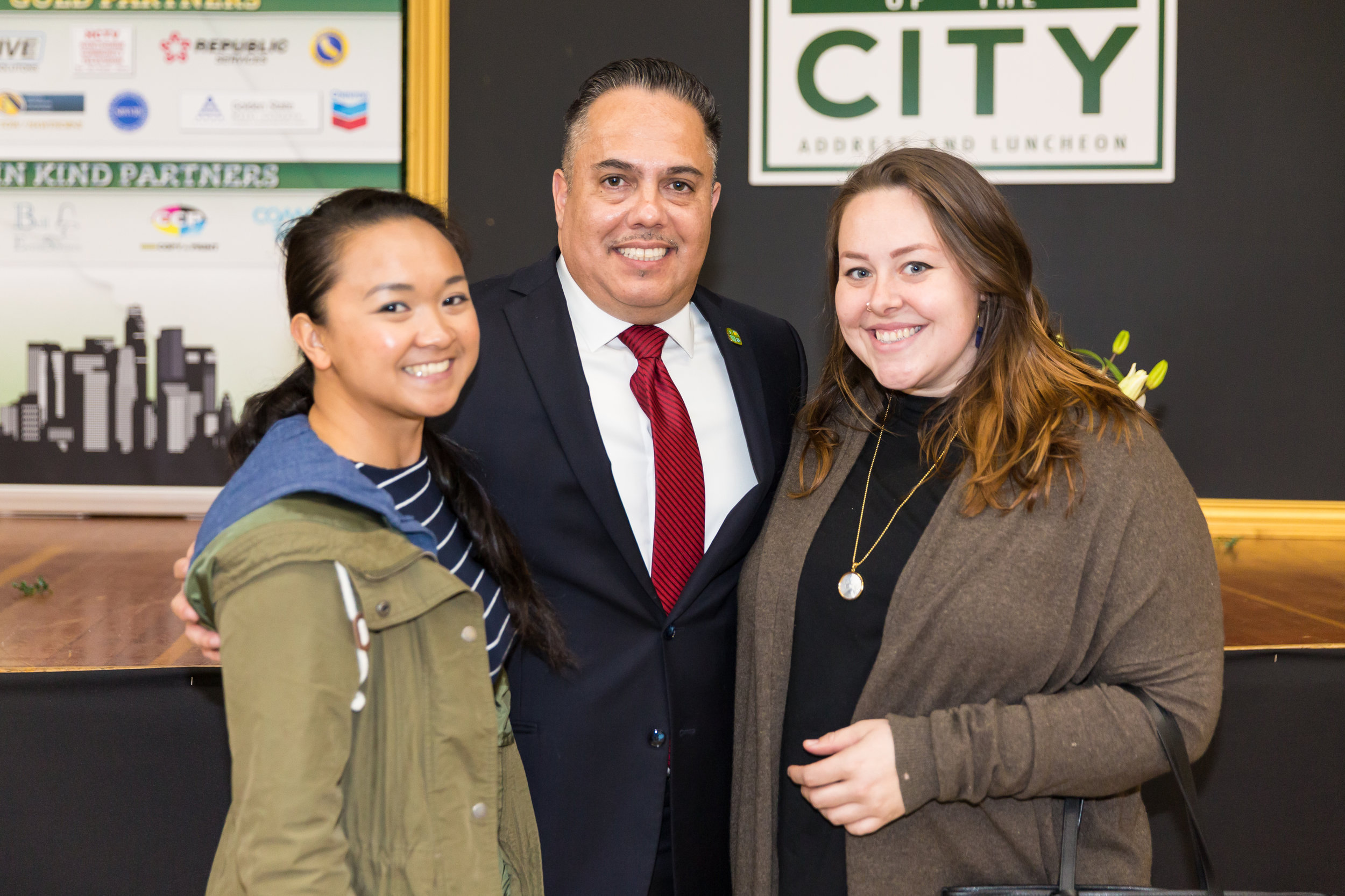 Mayor Vargas and Guests