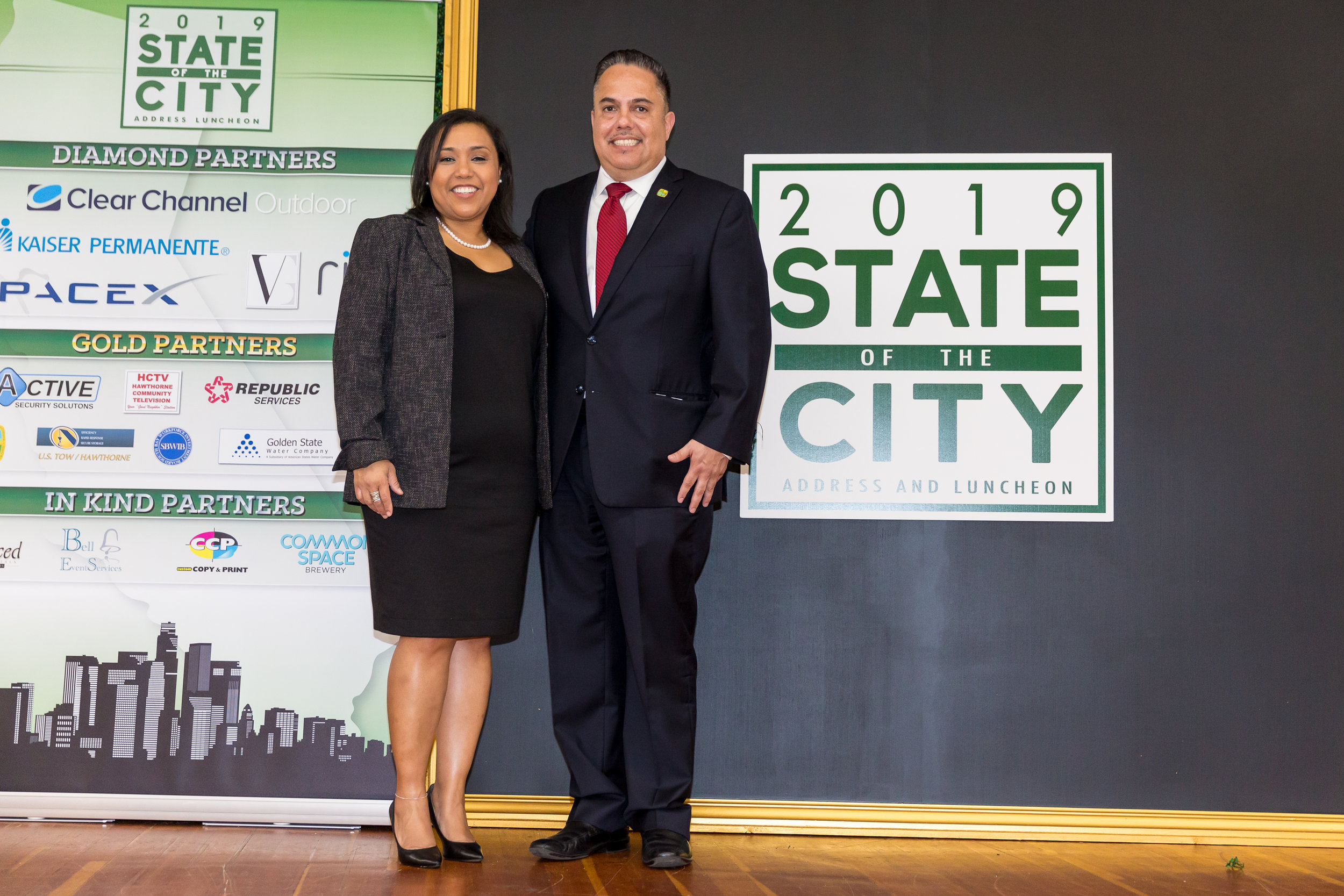 Mayor Vargas and Guest