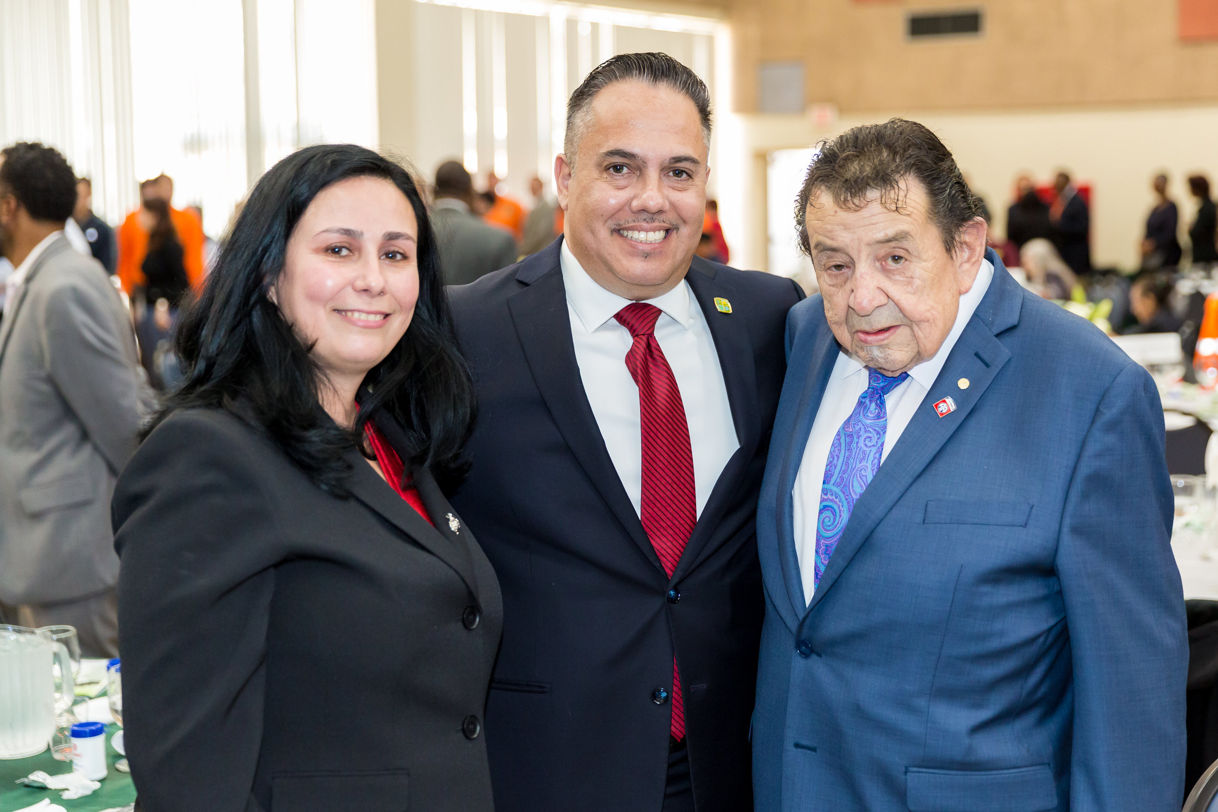 Mayor Vargas and Guests