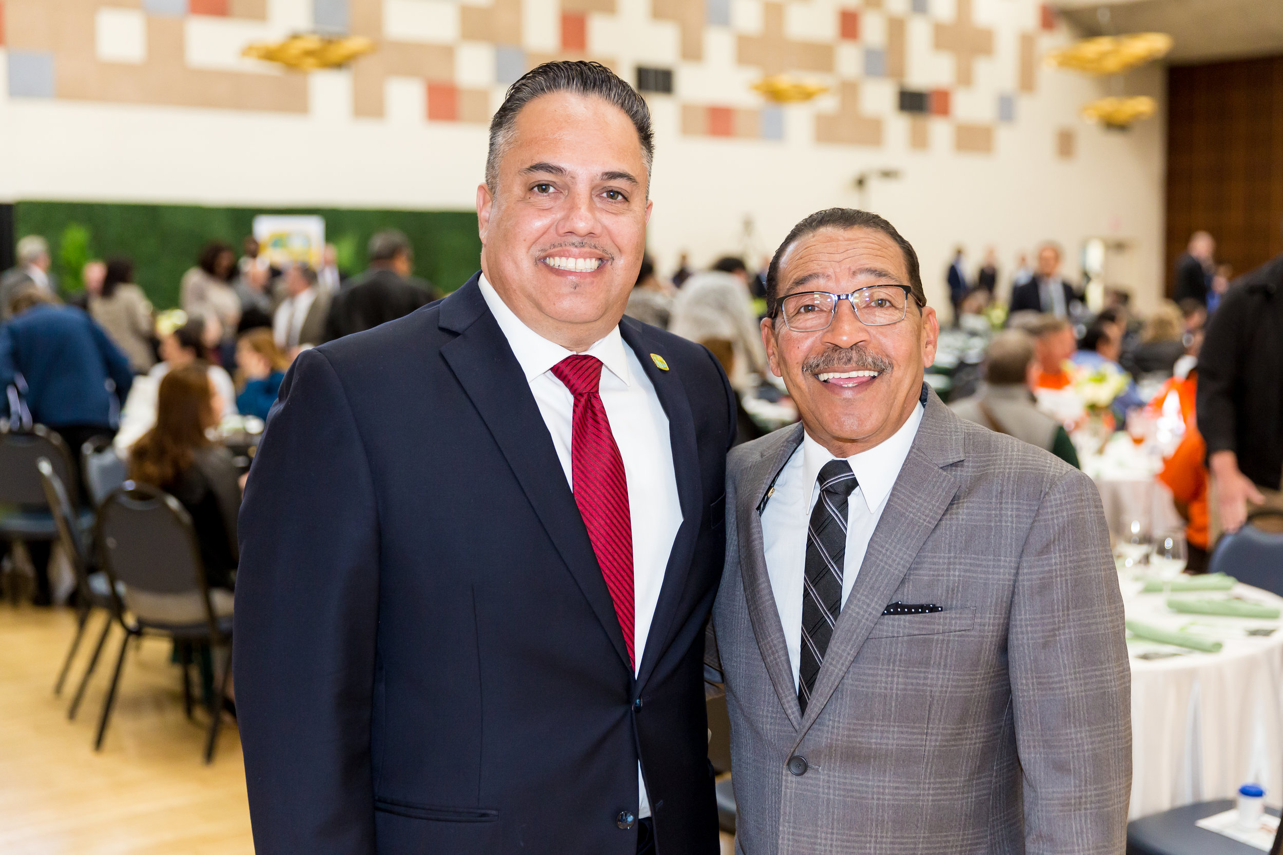 Mayor Vargas and Guest